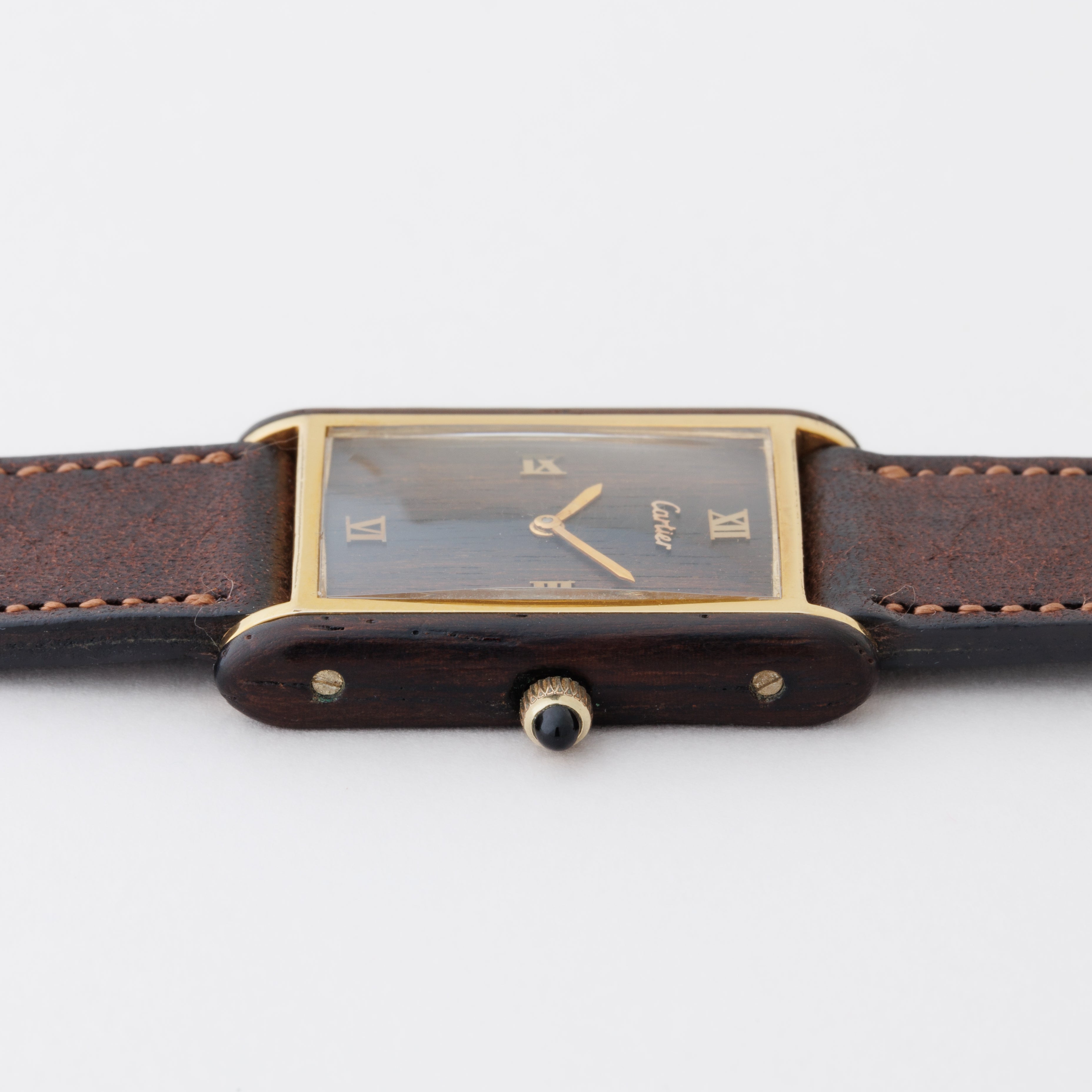 カルティエ オーガニック タンク ウッド ブティック限定 Ref.20611 1975年~1976年製