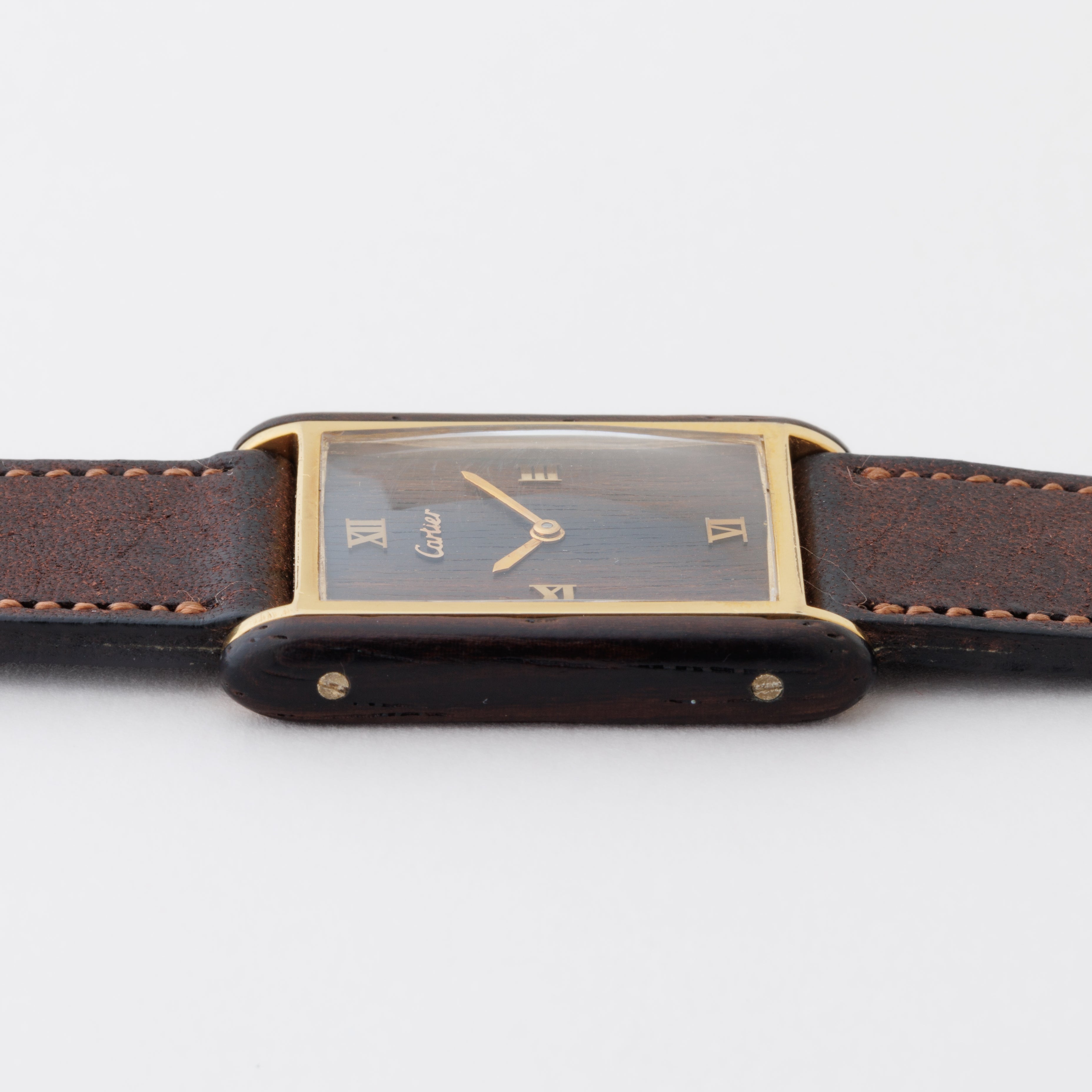 カルティエ オーガニック タンク ウッド ブティック限定 Ref.20611 1975年~1976年製