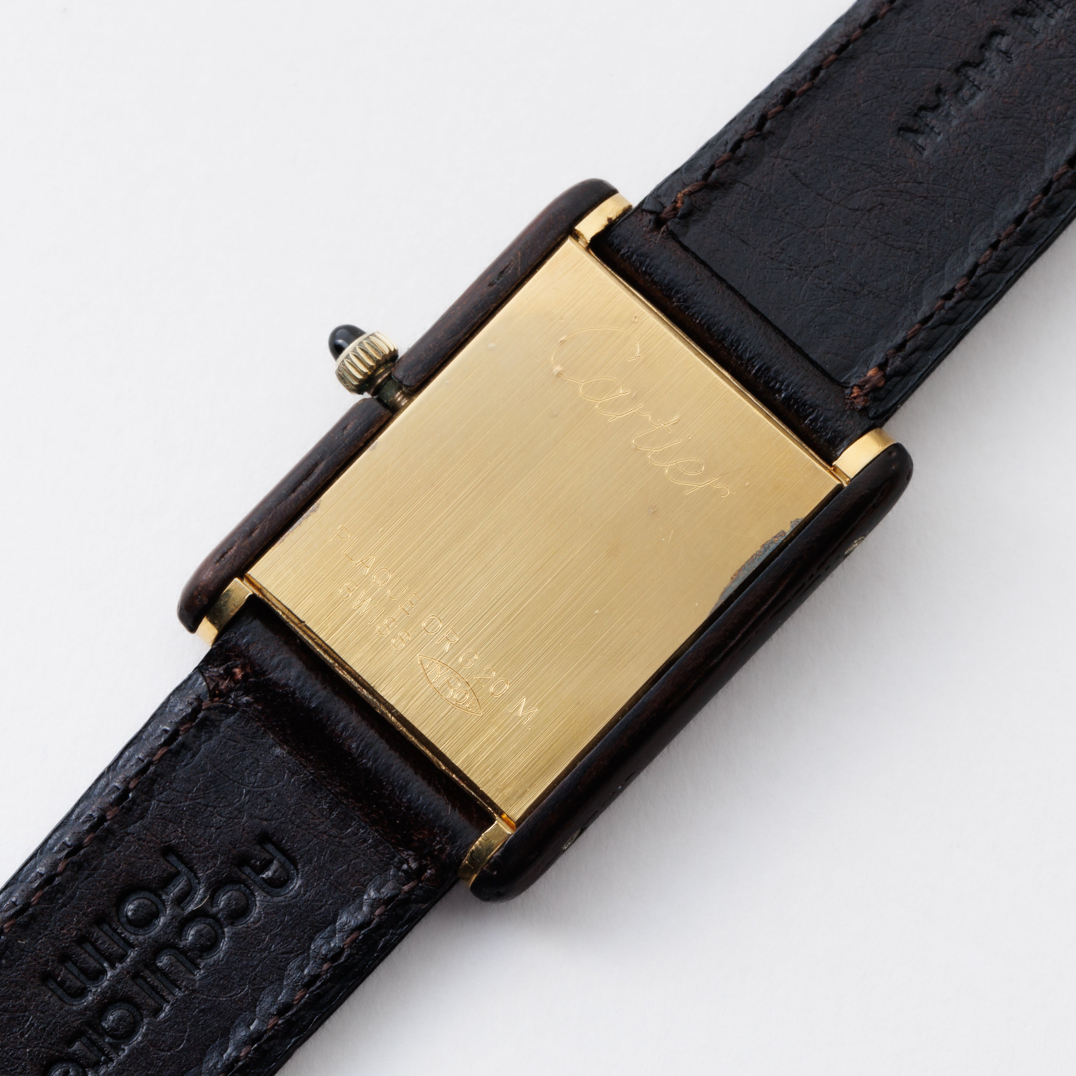 カルティエ オーガニック タンク ウッド ブティック限定 Ref.20611 1975年~1976年製