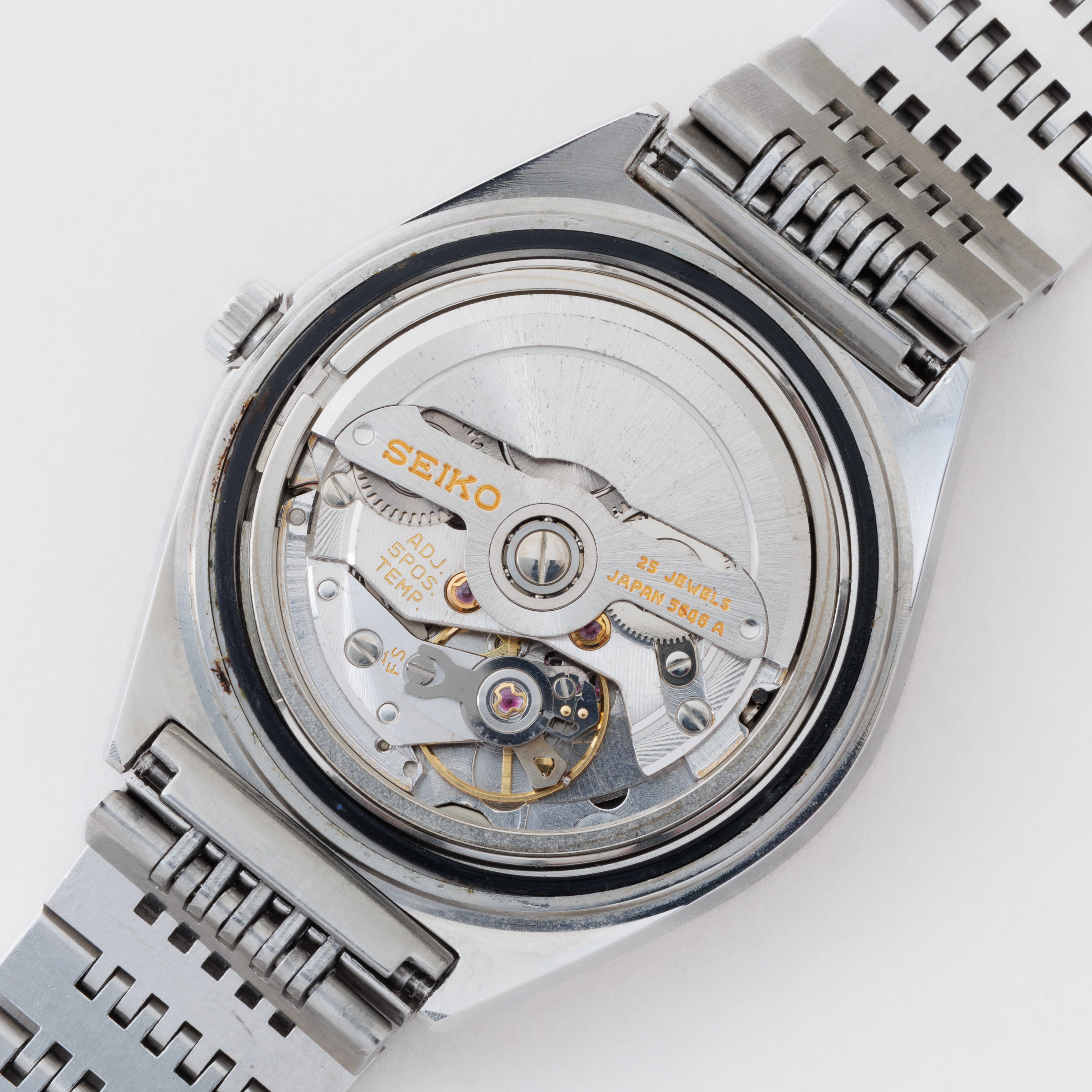 グランドセイコー 1971年製 Ref.5646-7010 56GS デイデイト ブラックダイヤル ハイビート自動巻き