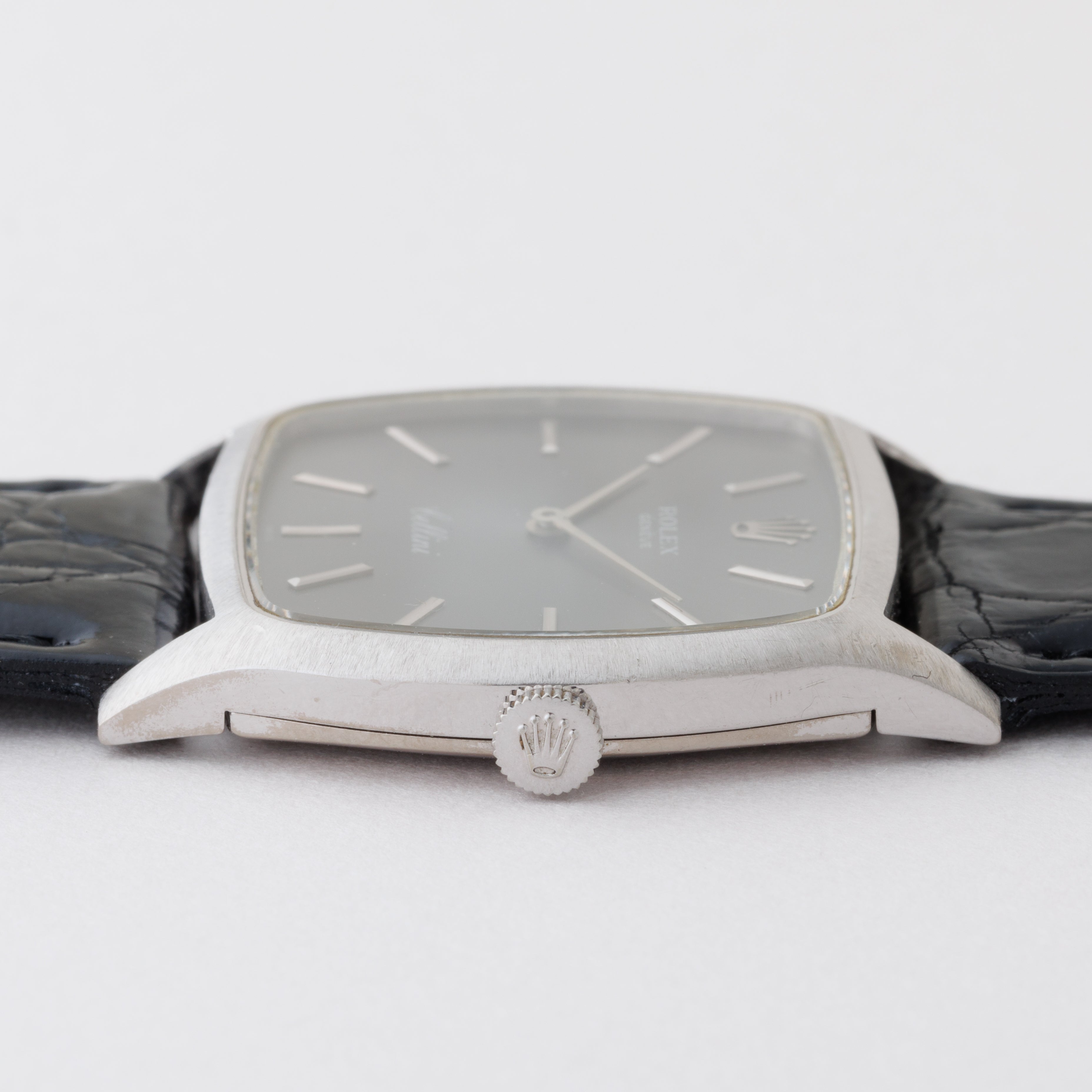 ロレックス チェリーニ 1973年製 Ref.3805 18金ホワイトゴールド 純正尾錠付き