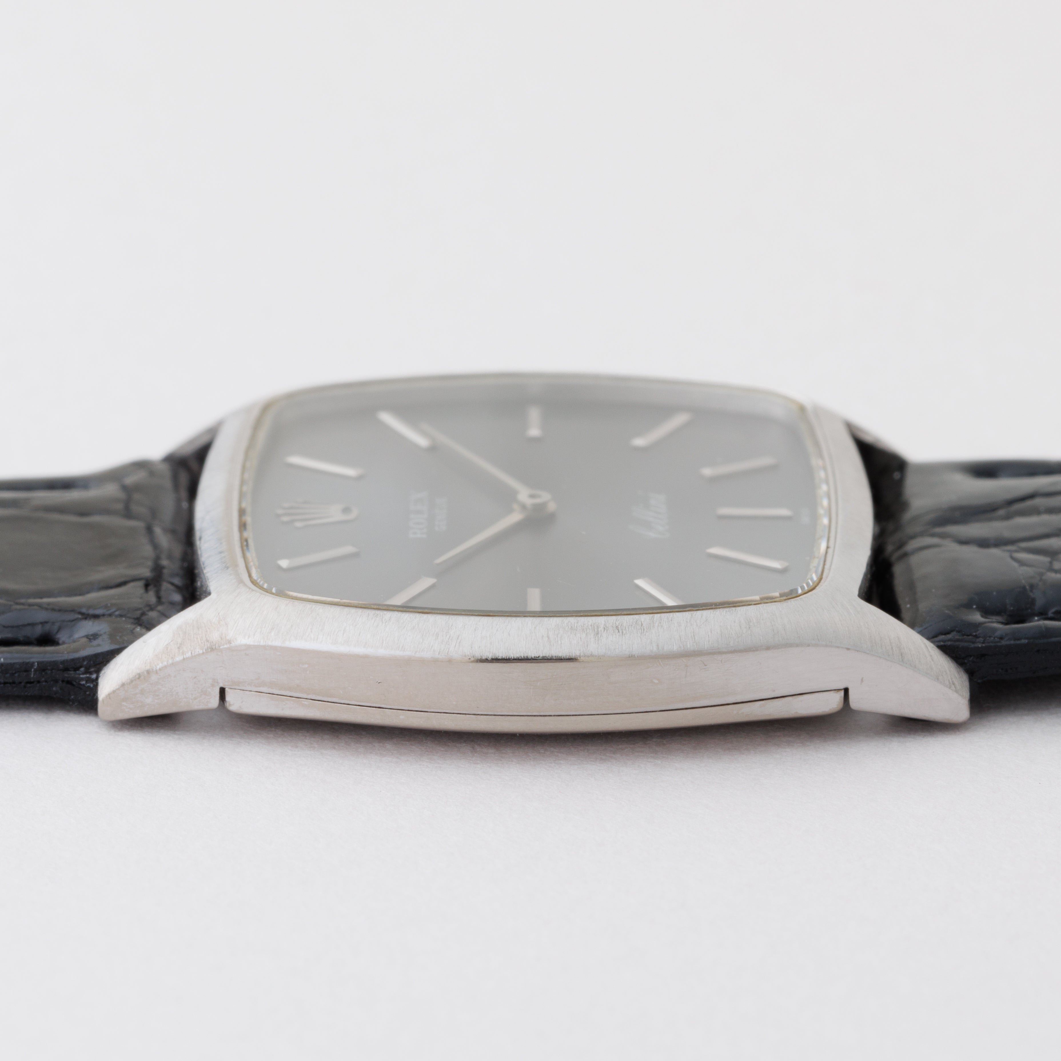 ロレックス チェリーニ 1973年製 Ref.3805 18金ホワイトゴールド 純正尾錠付き