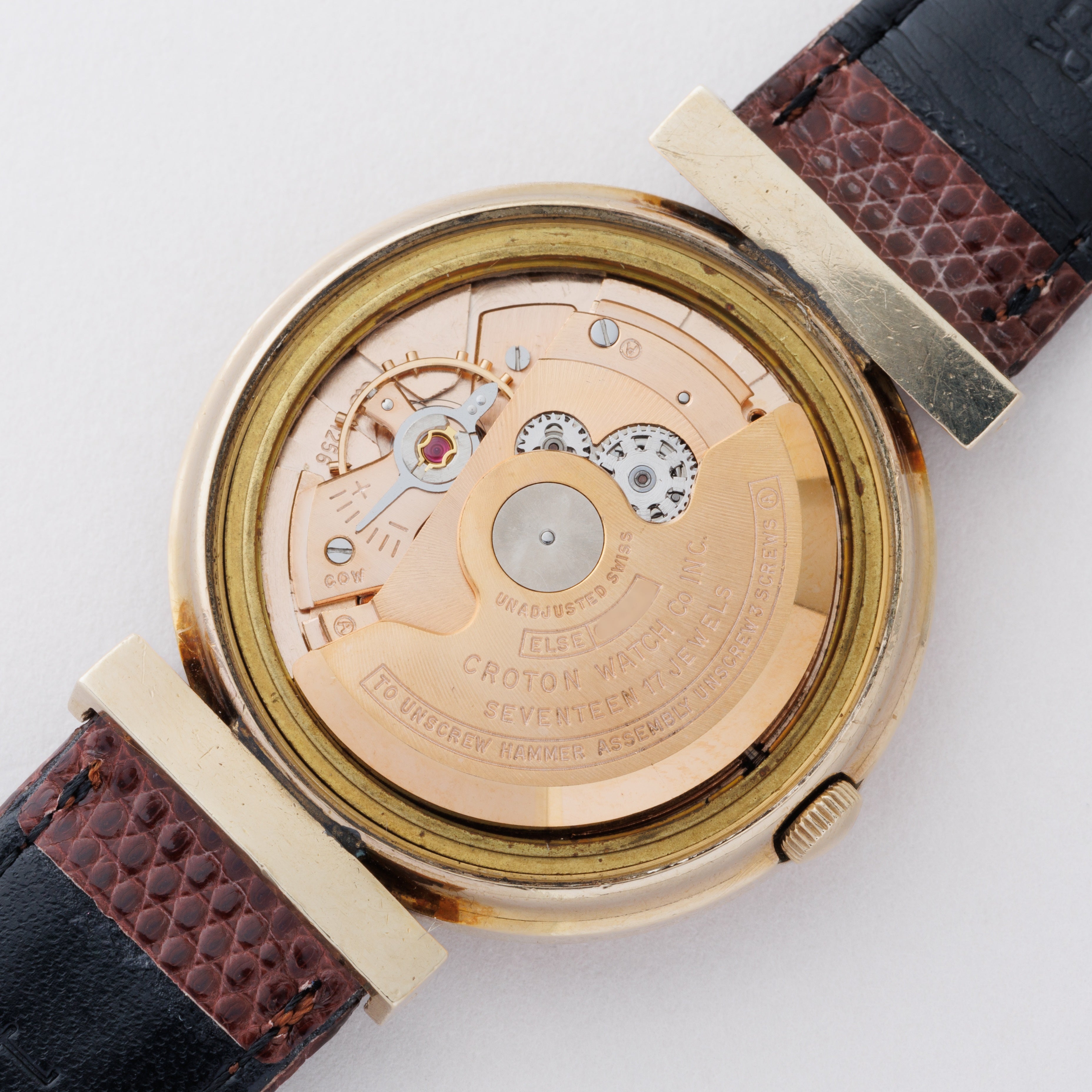 クロトン アクアマチック1960年代製 金張り オートマチック