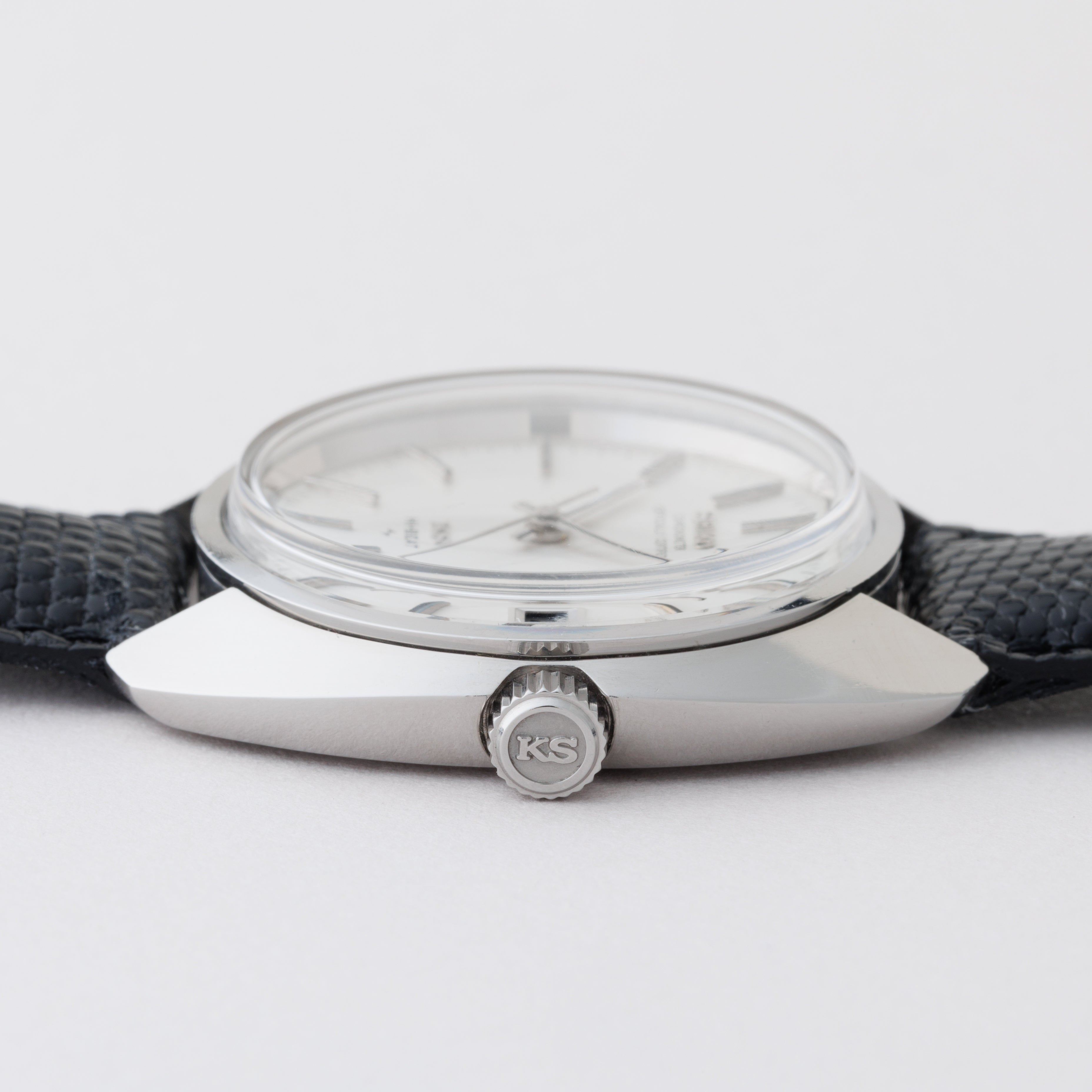 キングセイコー クロノメーター 10振動手巻き 45KS 1970年製 Ref.4502-8010 純正革ベルト付き