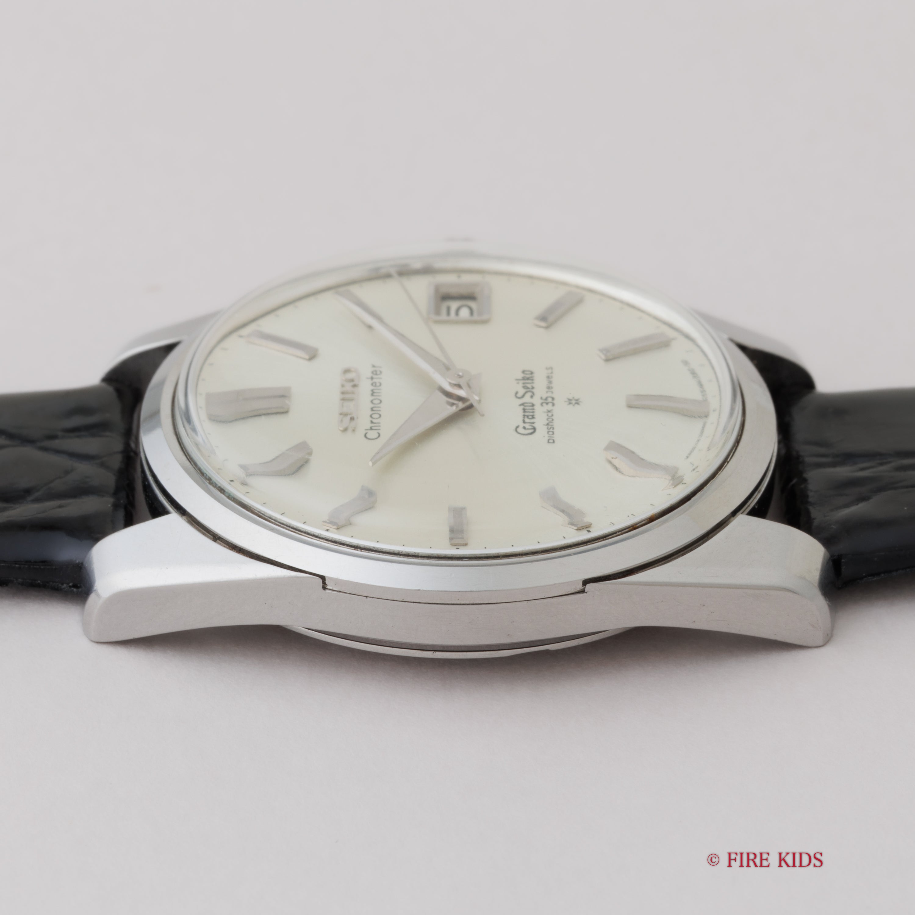 グランドセイコー セルフデーター 1963年製 Ref.43999 GS2nd最初期型 獅子メダル SDダイヤル 純正尾錠付き