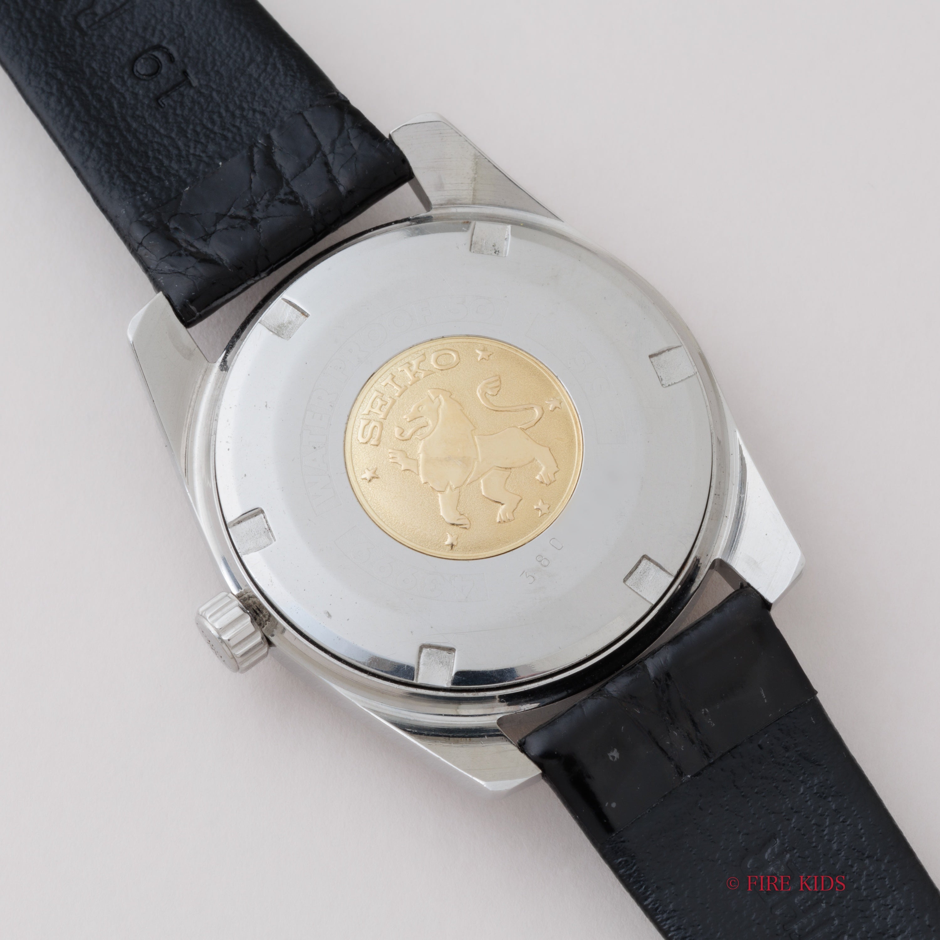 グランドセイコー セルフデーター 1963年製 Ref.43999 GS2nd最初期型 獅子メダル SDダイヤル 純正尾錠付き