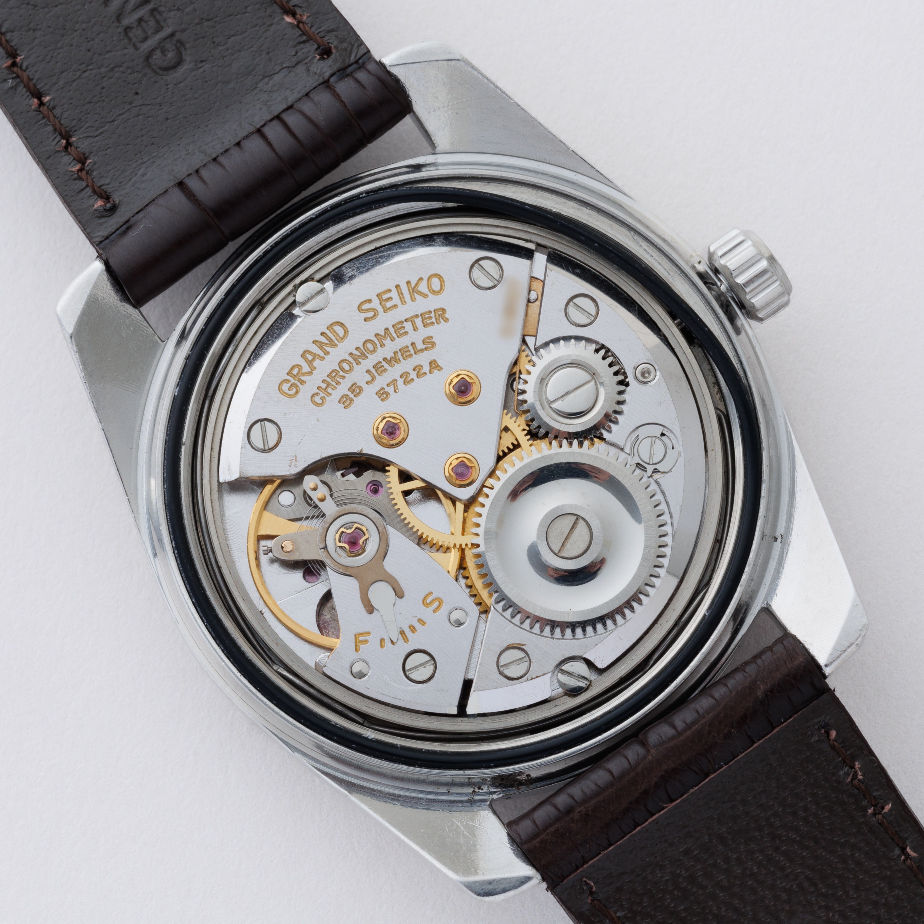 セイコー グランドセイコー 2nd前期 57GS 1965年製 Ref.5722-9990 獅子メダル