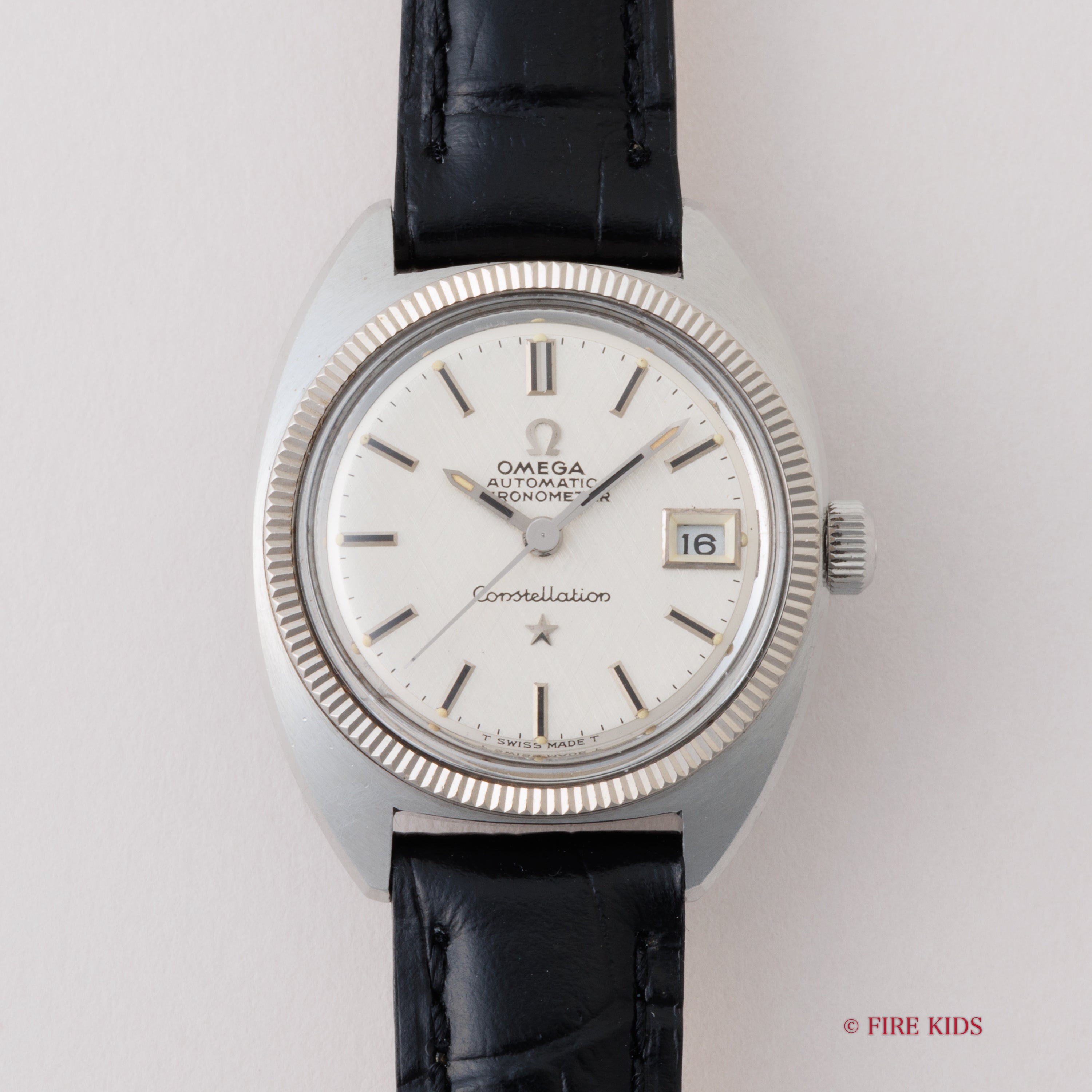 オメガ コンステレーション レディース 1968年製 自動巻 WGベゼル Ref.568.011