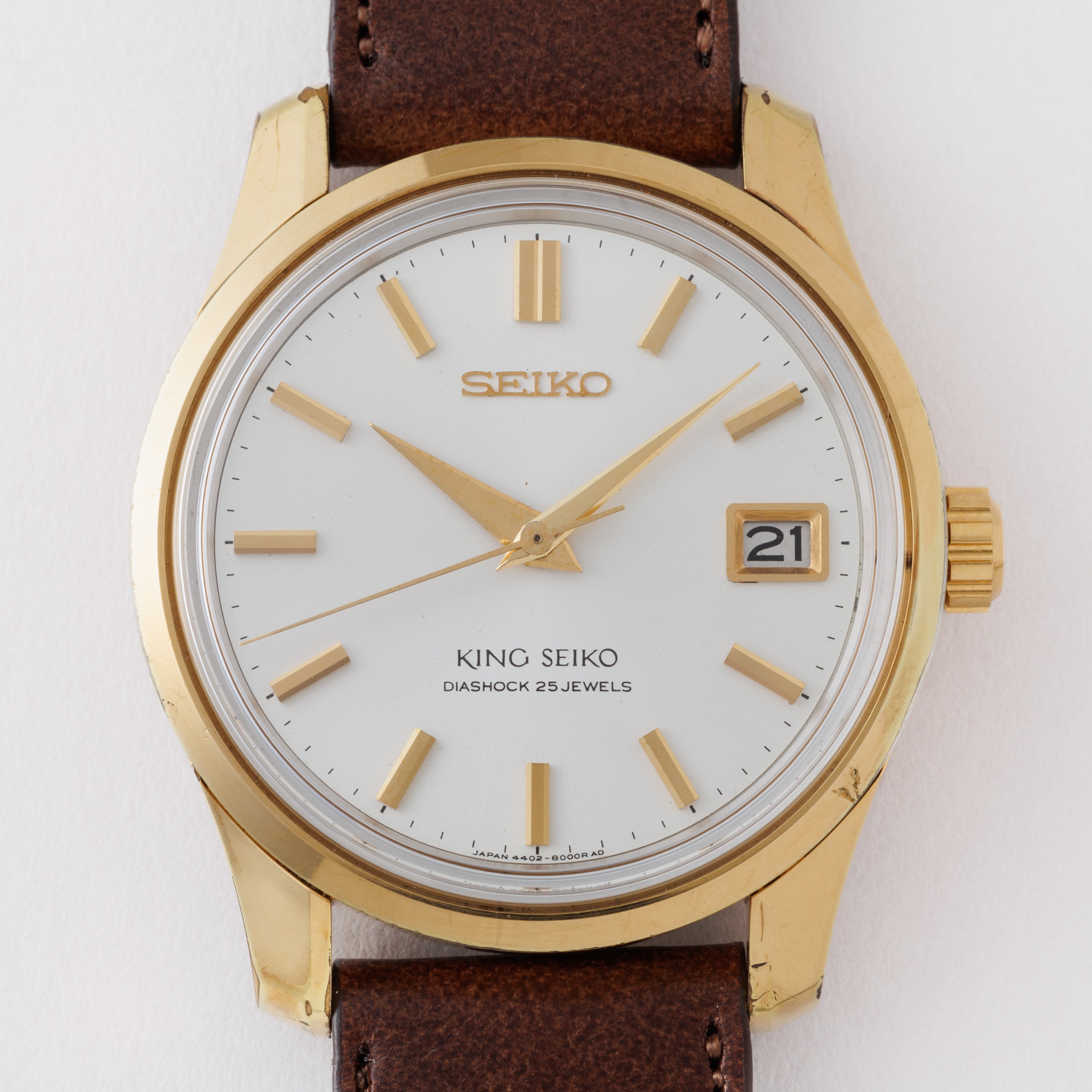 キングセイコー CAPゴールド 1969年製 Ref.4402-8000 44KS 楯メダリオン