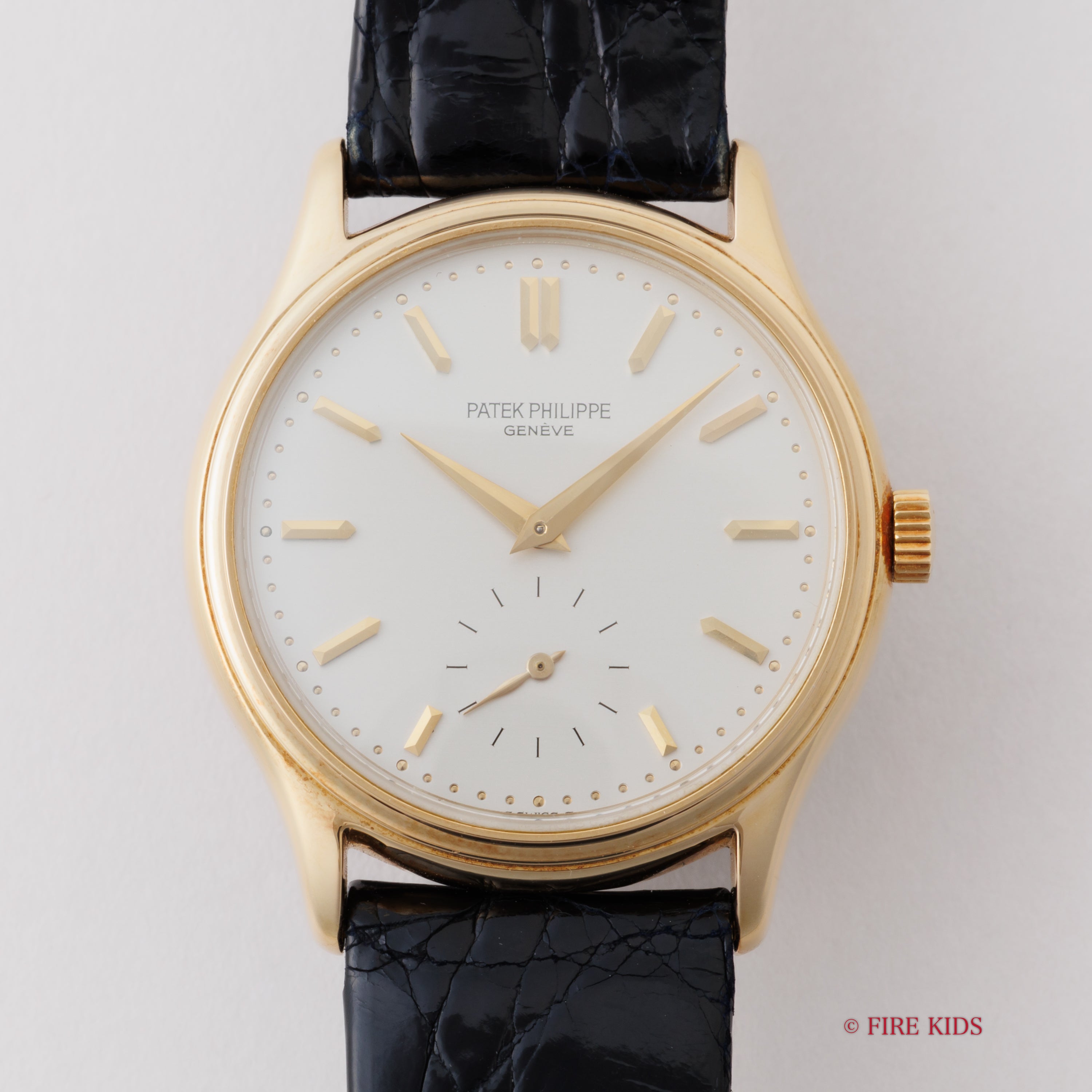 パテック・フィリップ カラトラバ 1991年製 Ref.3923 18KYG 手巻 Cal.215 1992年発行ギャラ付