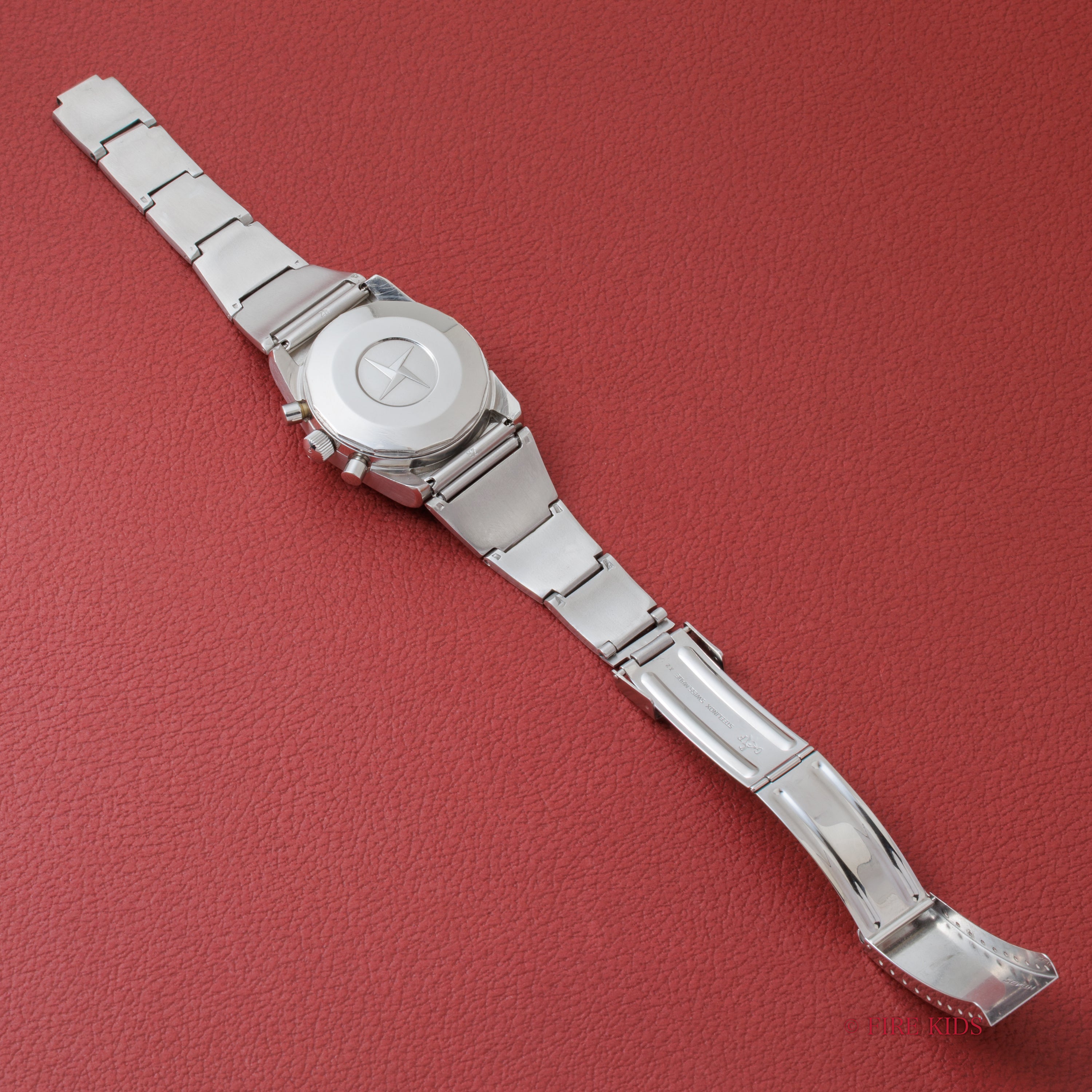 ゼニス 1970年製 エスパーダ エルプリメロ トリプルカレンダームーンフェイズ 10振動自動巻きクロノグラフ 修理明細付き