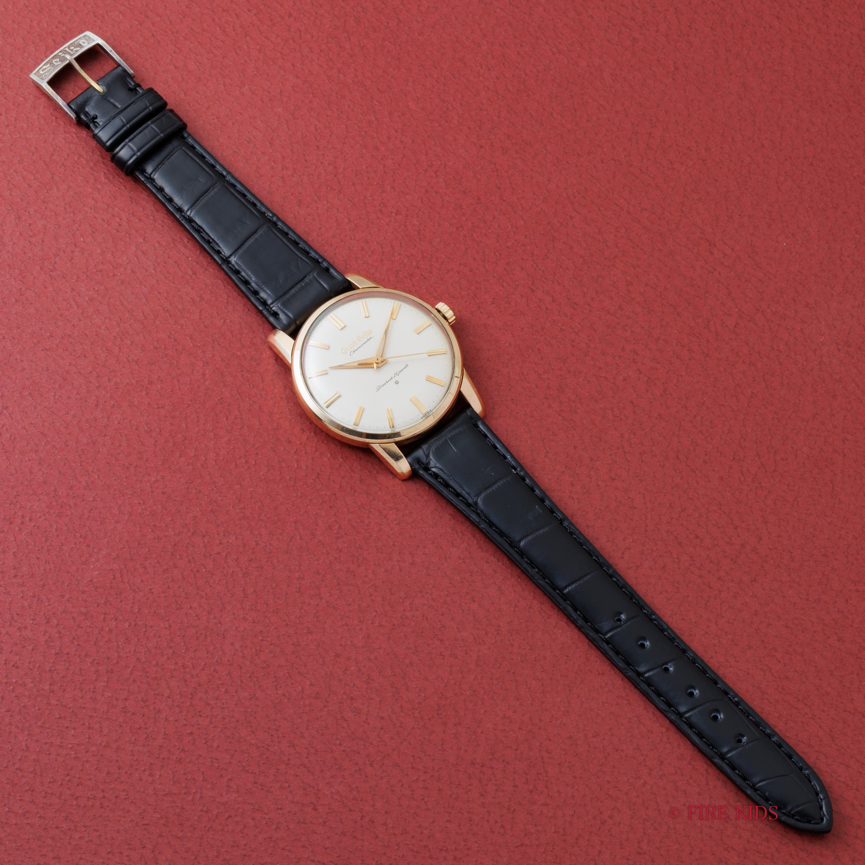 グランドセイコー ファーストモデル 手巻き 1962年製 Ref.J14070 アップライト文字盤