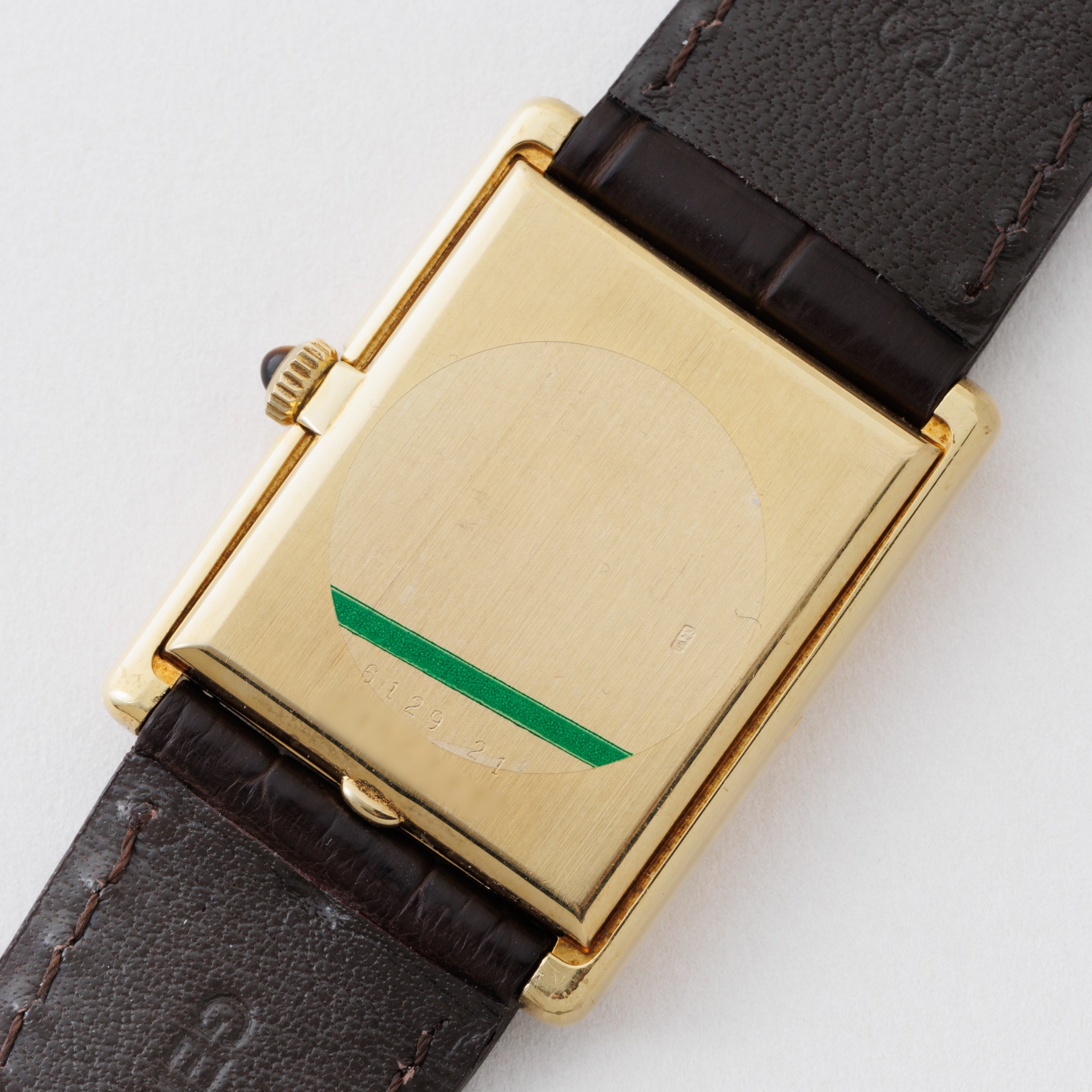 ジャガー・ルクルト 18金無垢タンクウォッチ 1970年代製 手巻き Cal.846 Ref.6129.21