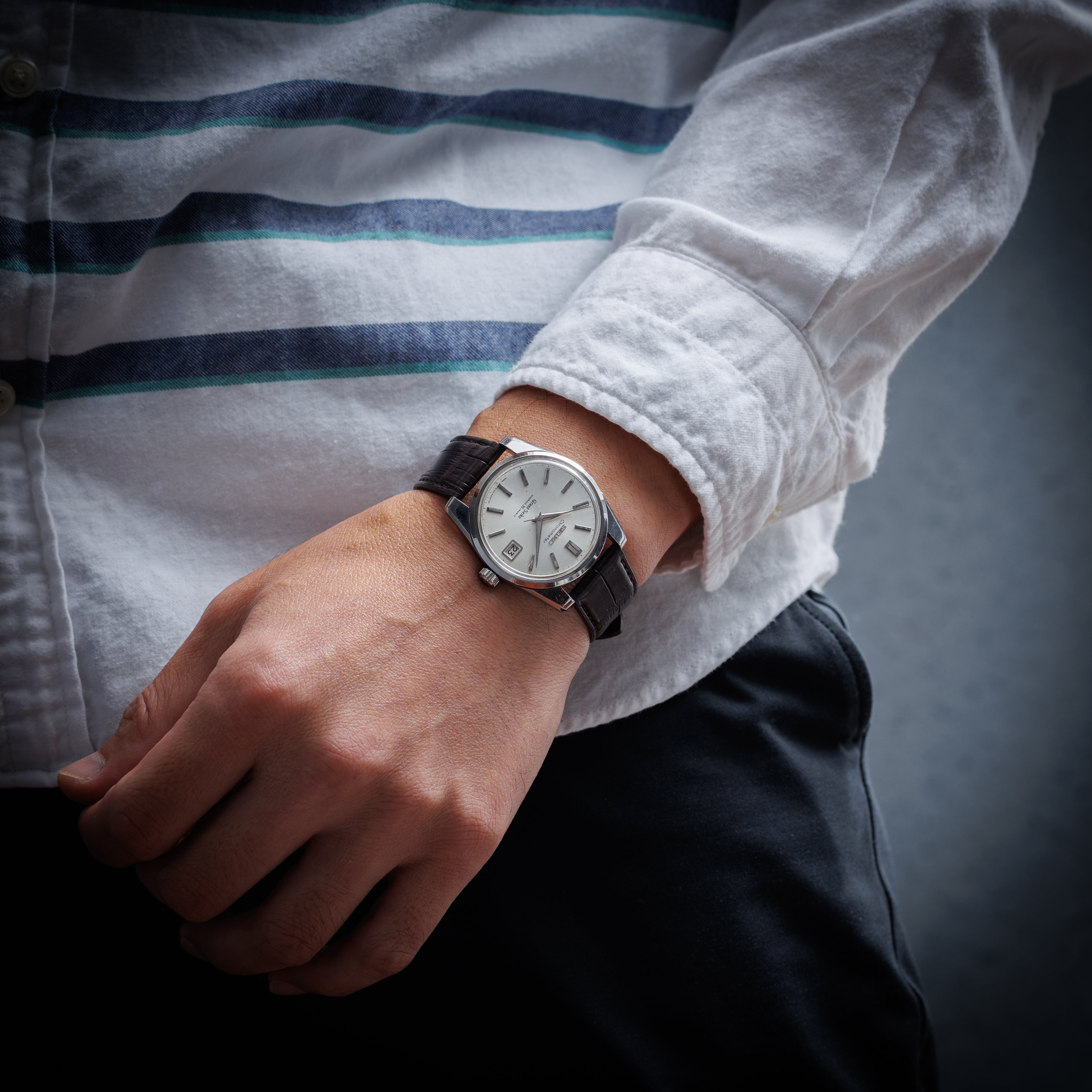 セイコー グランドセイコー 2nd前期 57GS 1965年製 Ref.5722-9990 獅子メダル