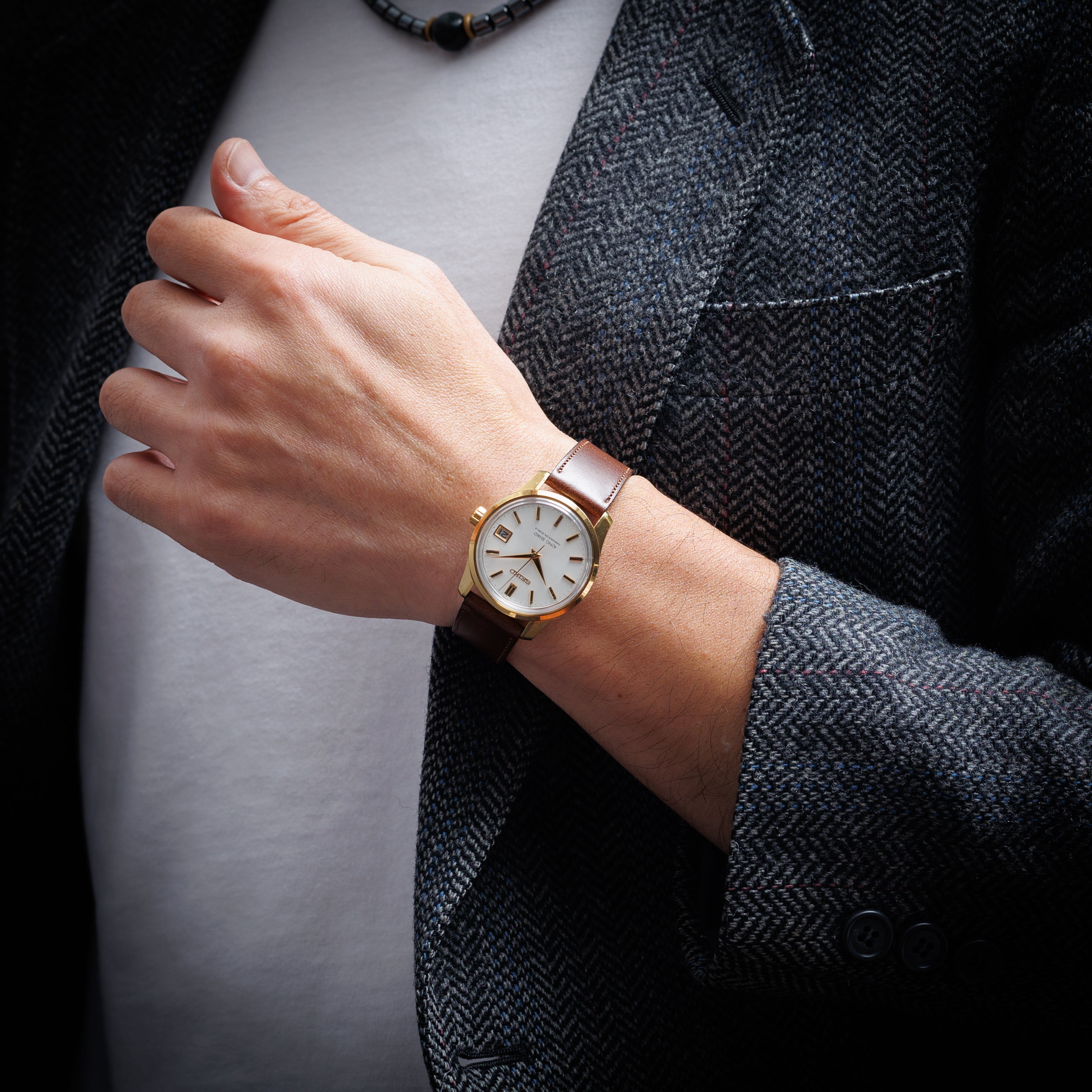 キングセイコー CAPゴールド 1969年製 Ref.4402-8000 44KS 楯メダリオン