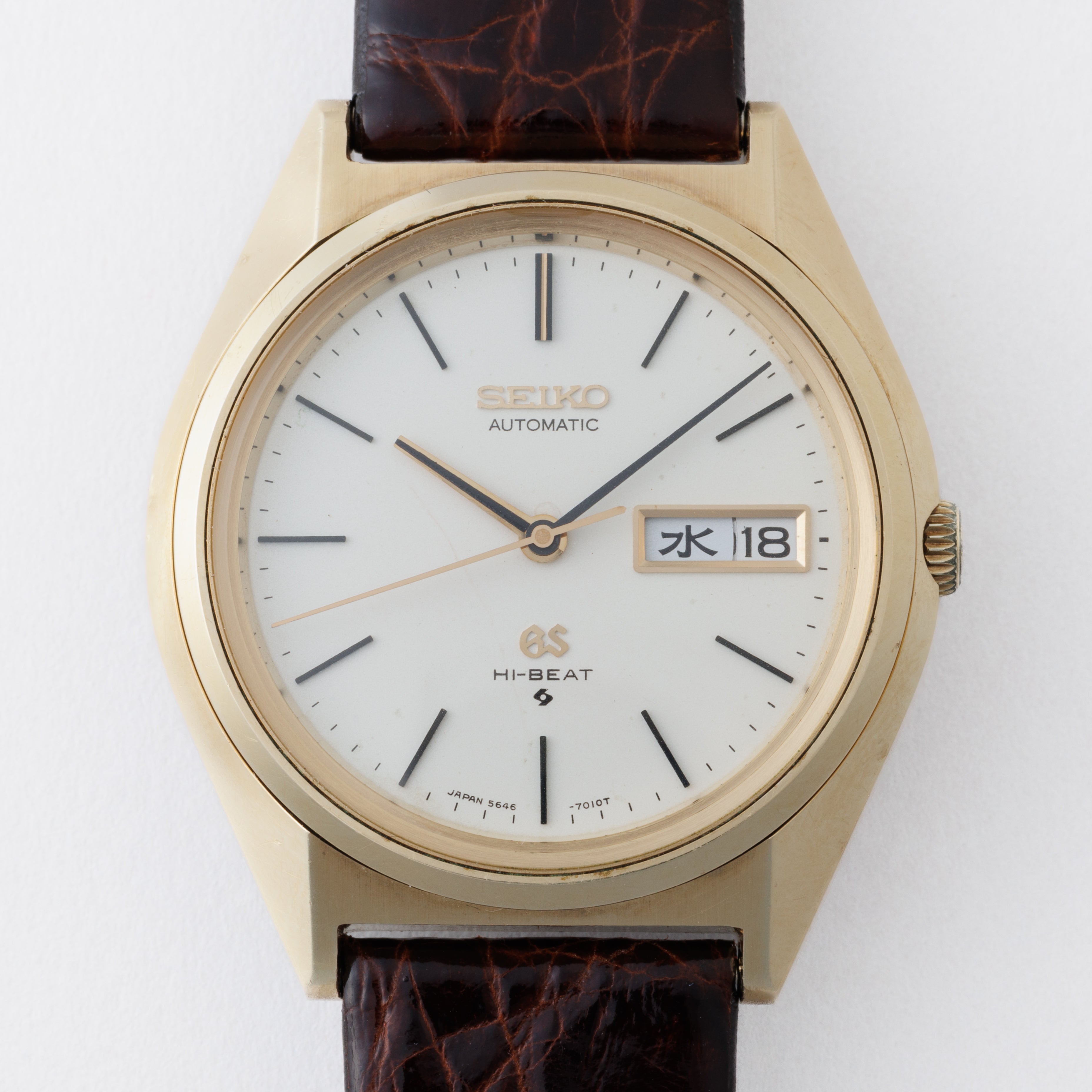 グランドセイコー 1971年製 Ref.5646-7010 56GS CAPゴールド ハイビート自動巻き