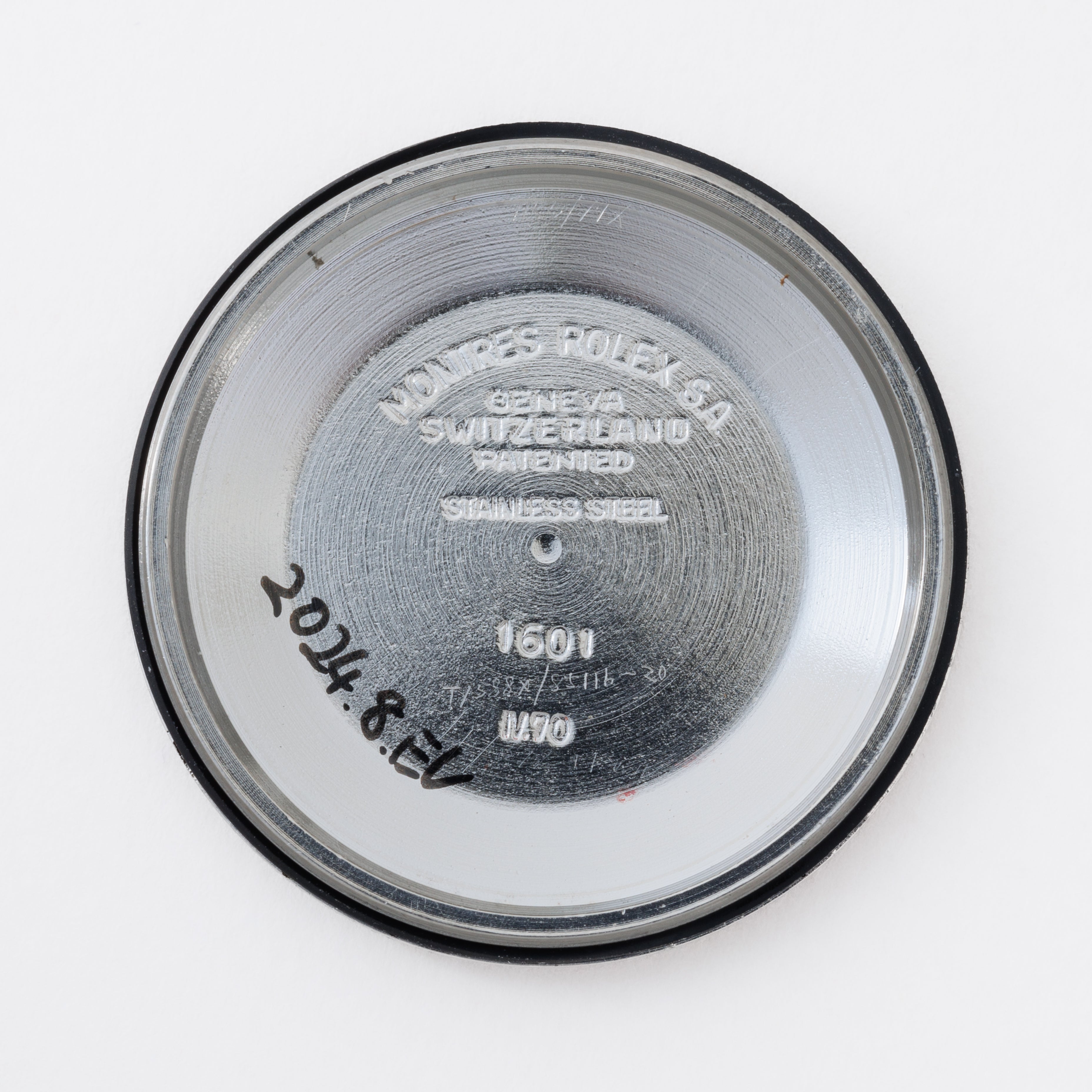 ロレックス デイトジャスト 1973年製 Ref.1601 WGベゼル グレーダイヤル
