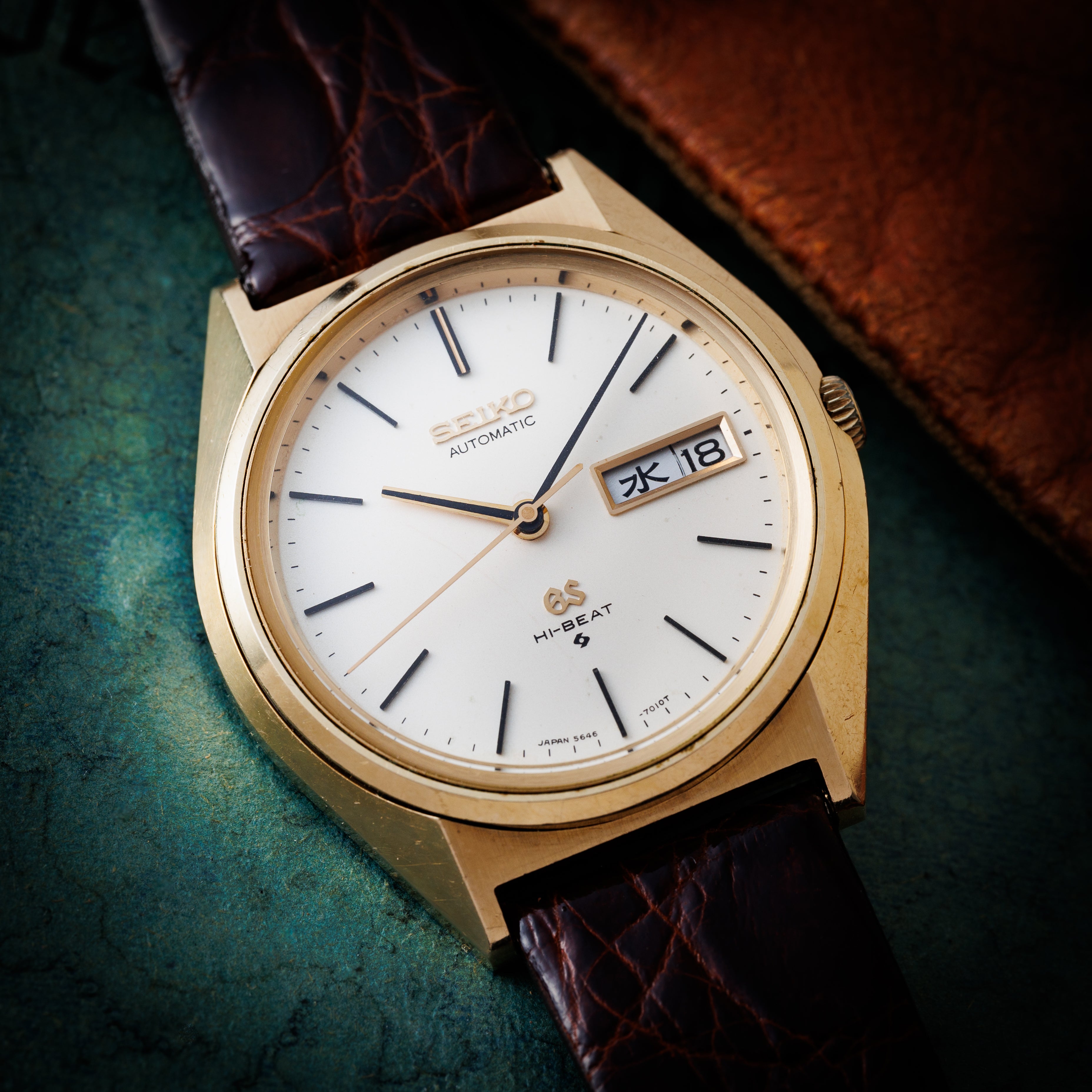 グランドセイコー 1971年製 Ref.5646-7010 56GS CAPゴールド ハイビート自動巻き