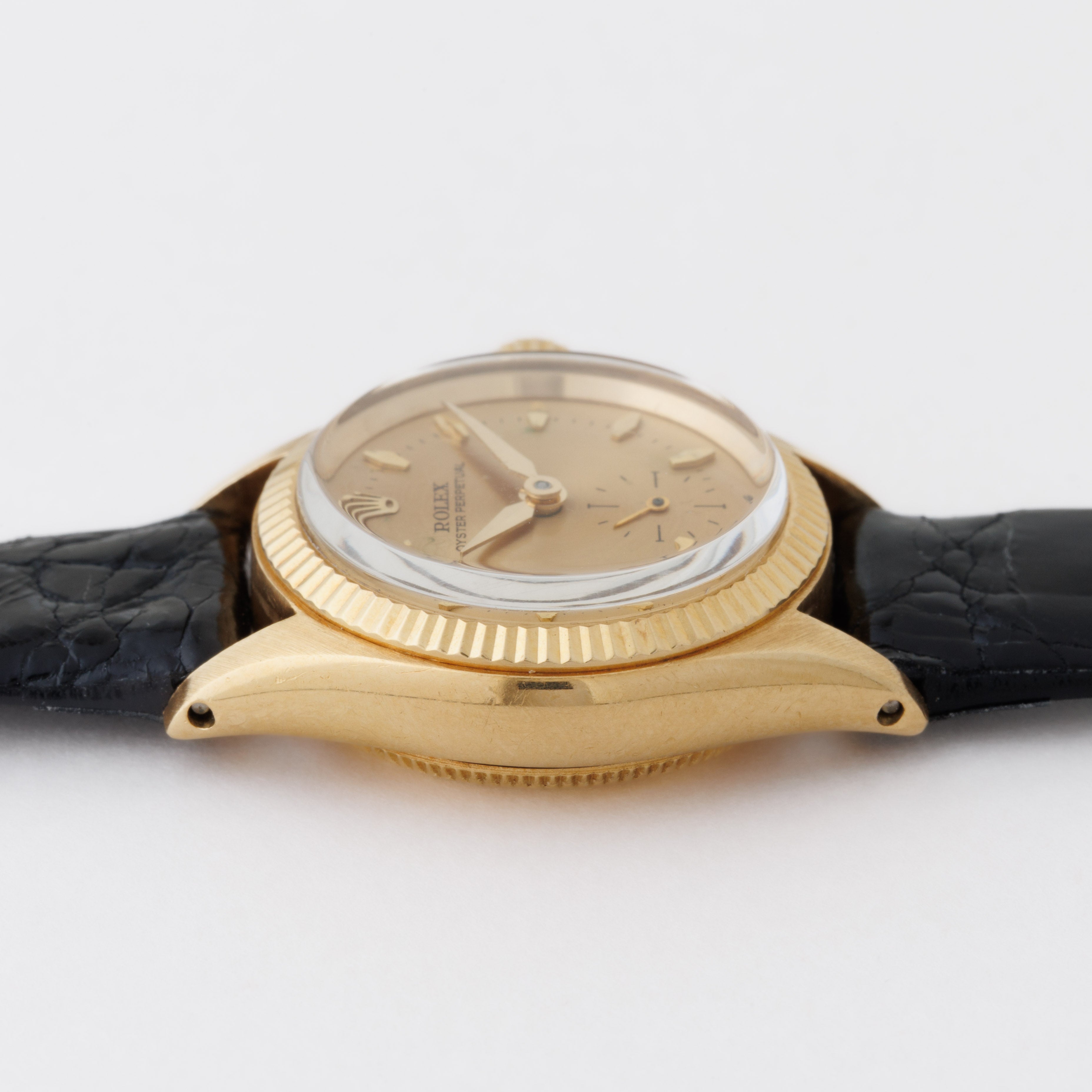 ロレックス レディース 18金無垢イエローゴールド オイスターパーペチュアル 1950年代製 Ref.6509