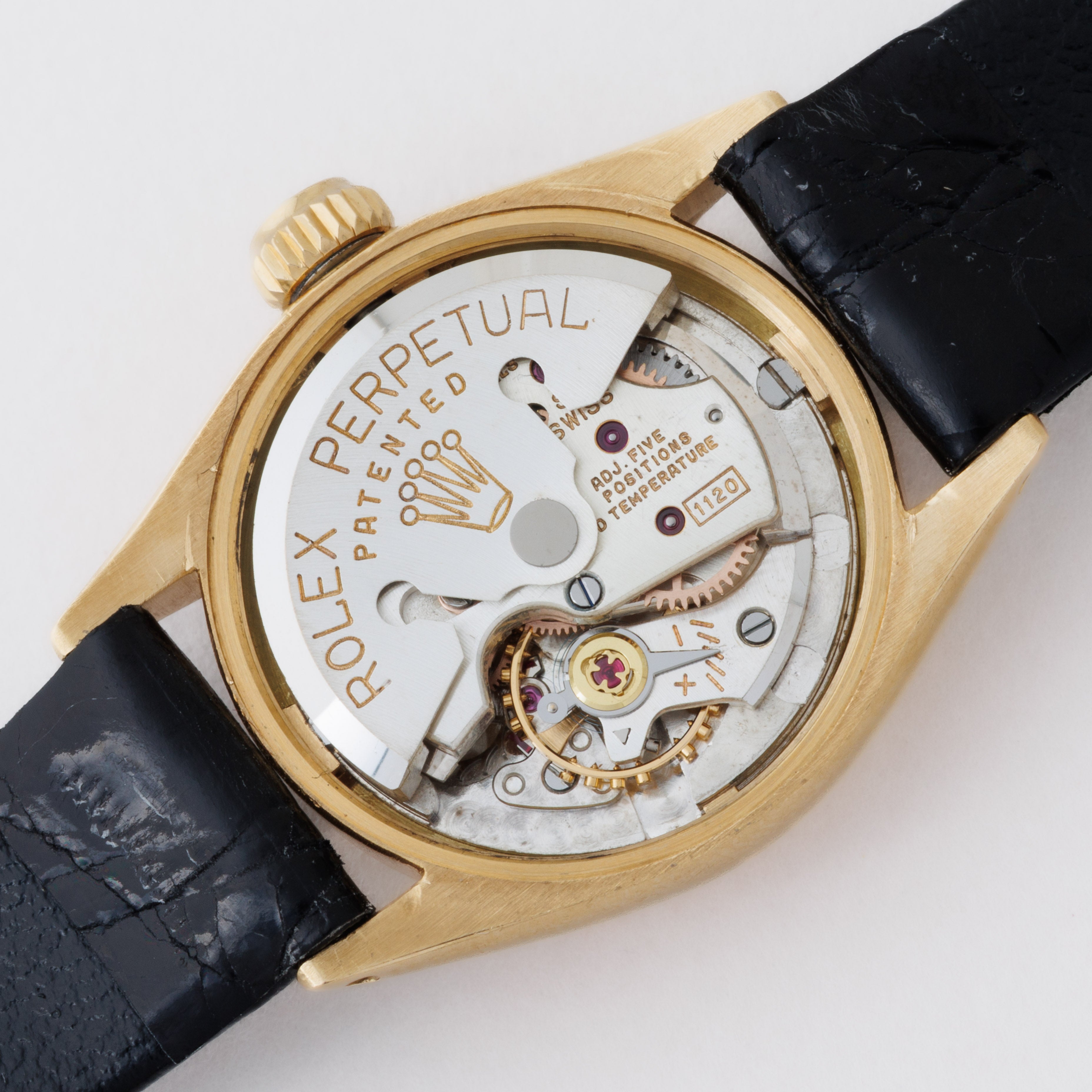 ロレックス レディース 18金無垢イエローゴールド オイスターパーペチュアル 1950年代製 Ref.6509