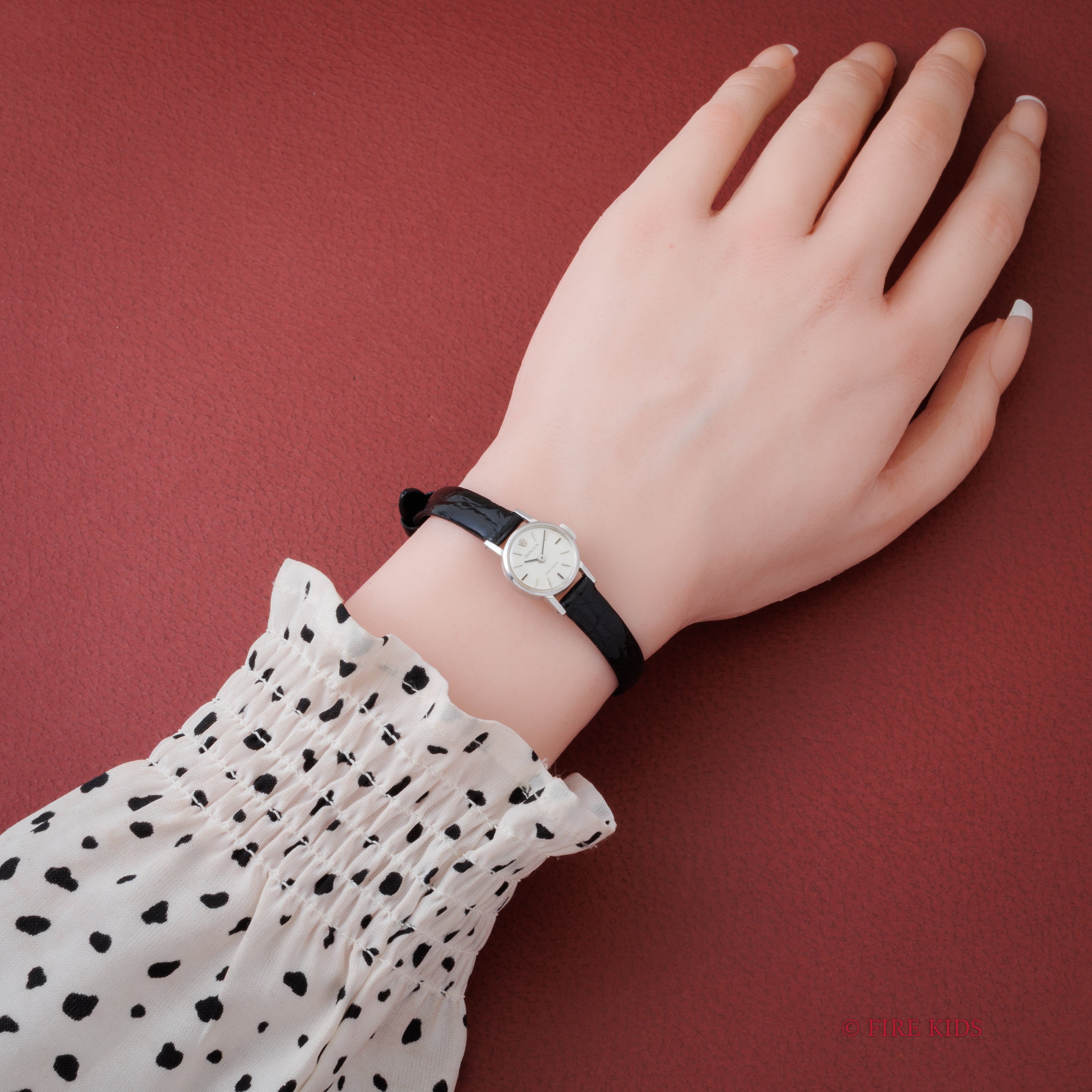 ロレックス レディース 18金無垢 1969年製 Ref.2148 プレシジョン 手巻き 尾錠付き