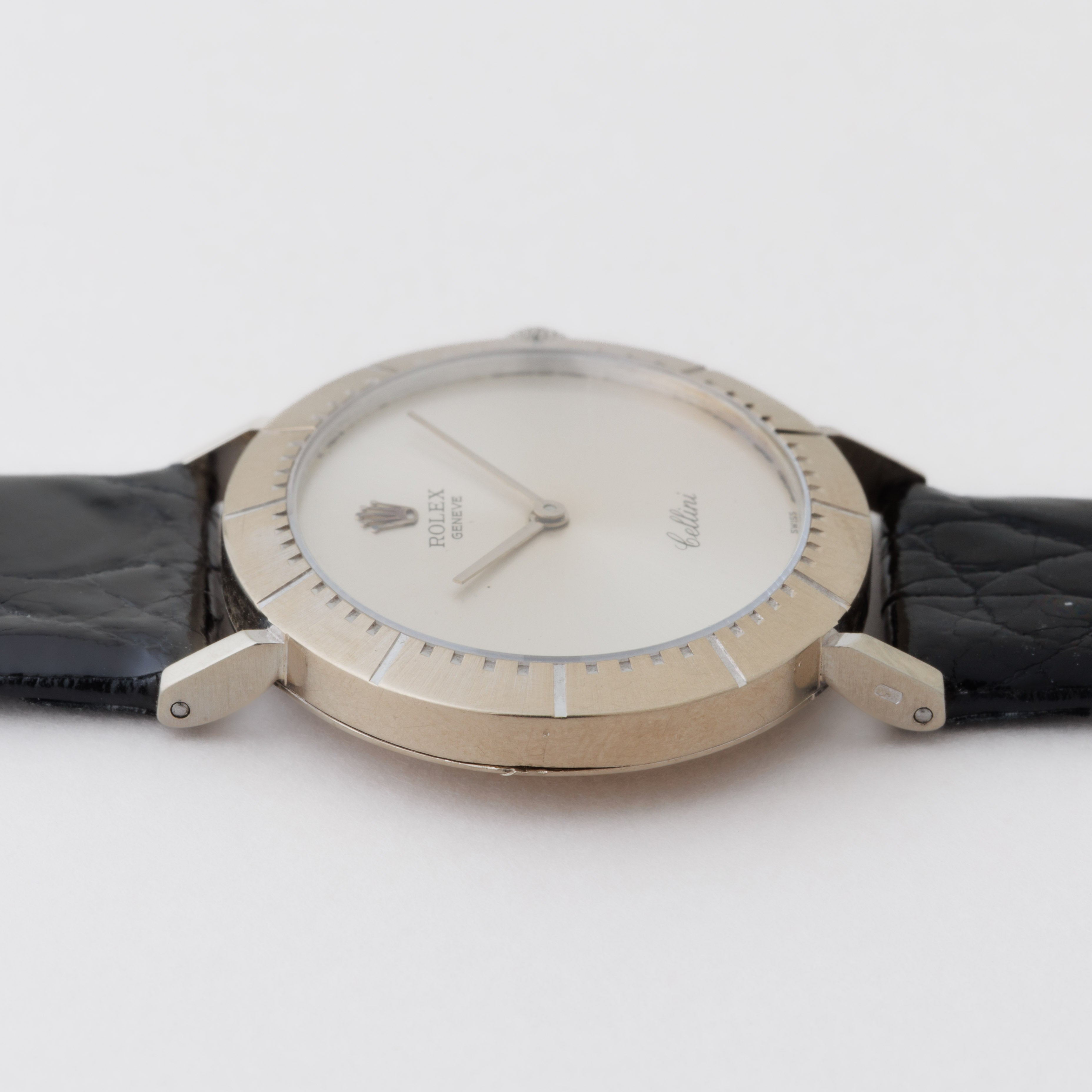 ロレックス チェリーニ 18金無垢ホワイトゴールド 1974年製 オーバル型 手巻き Ref.4083 王冠尾錠