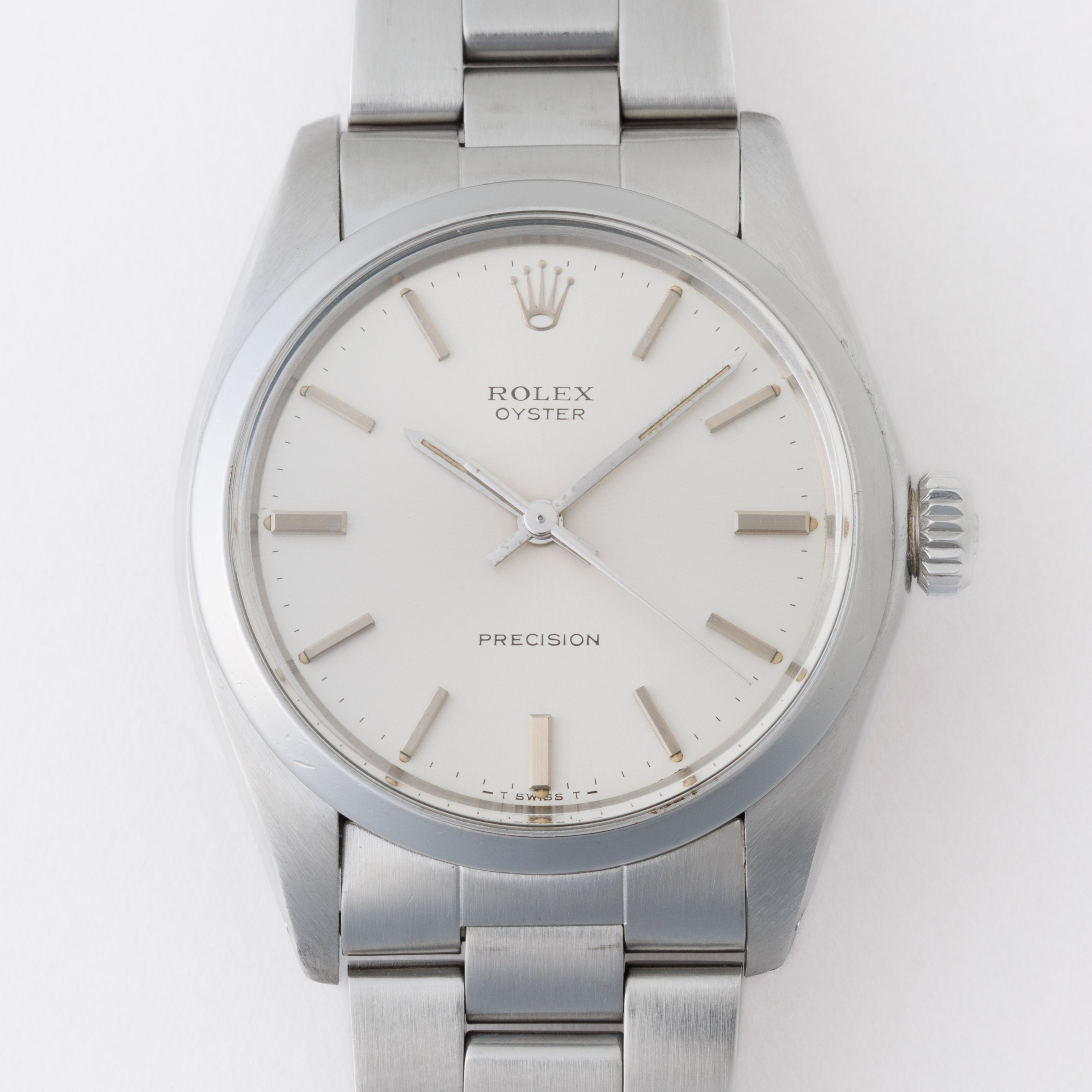 ロレックス オイスター 1973年製 Ref.6426 シルバーダイヤル オイスターブレス