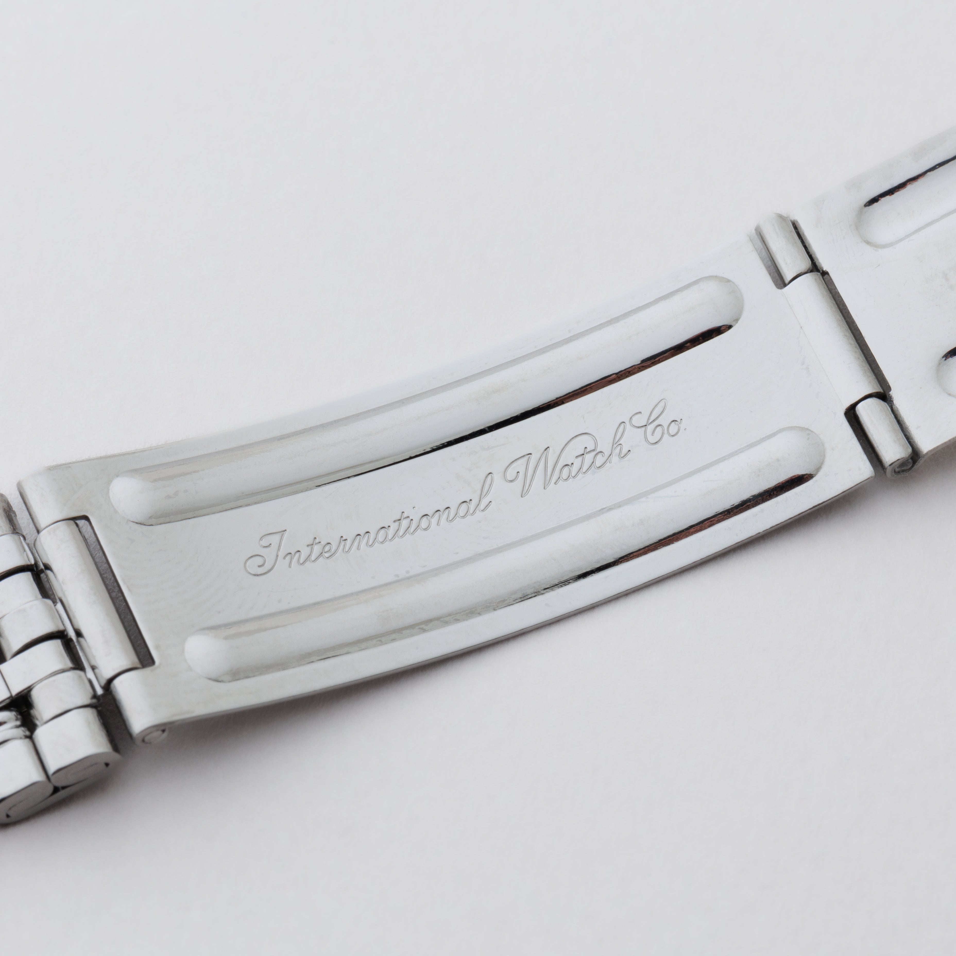 IWC ラウンドケース 1975年製 Ref.R810AD オートマチック ノンデイト 純正ゲイフレアーブレス