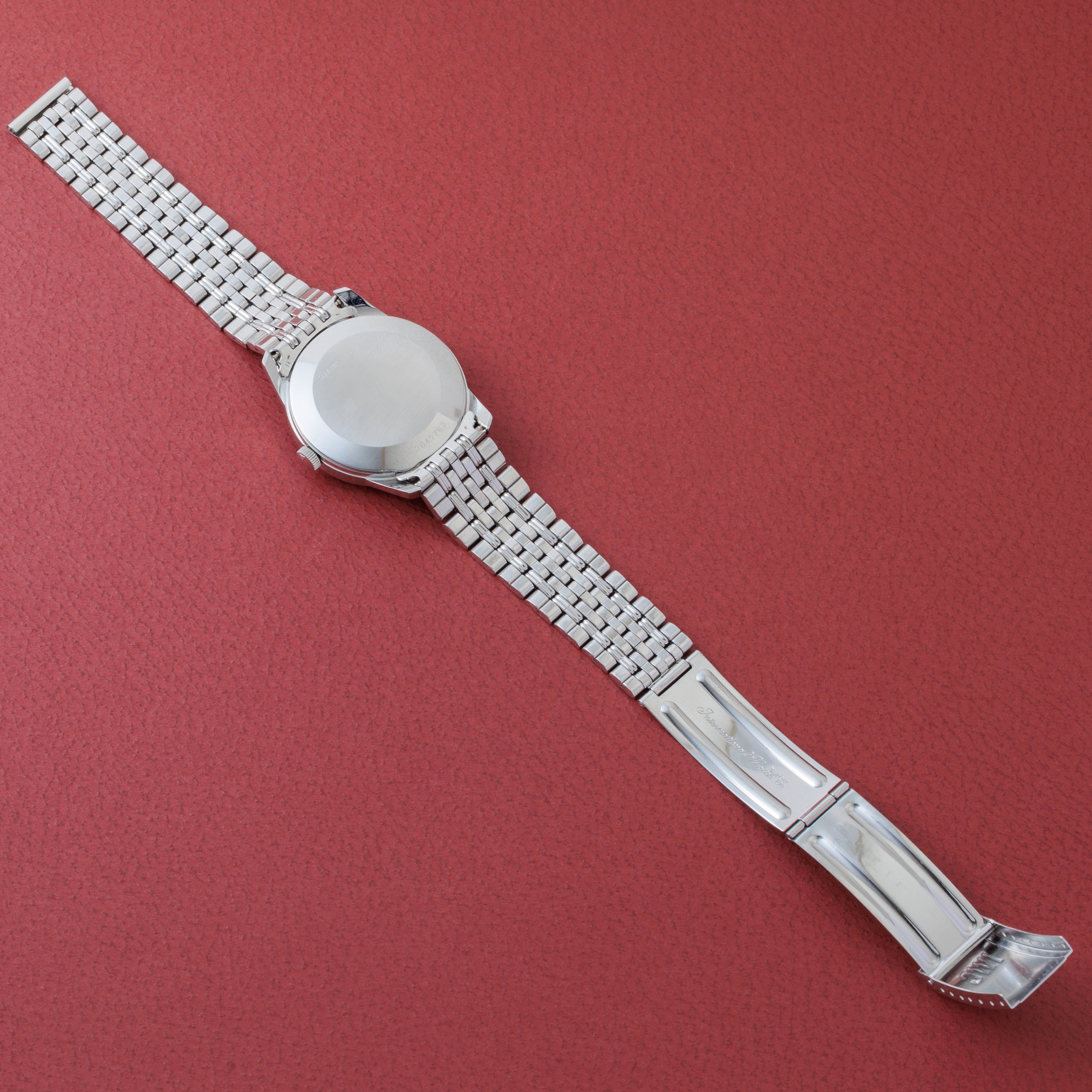 IWC ラウンドケース 1975年製 Ref.R810AD オートマチック ノンデイト 純正ゲイフレアーブレス