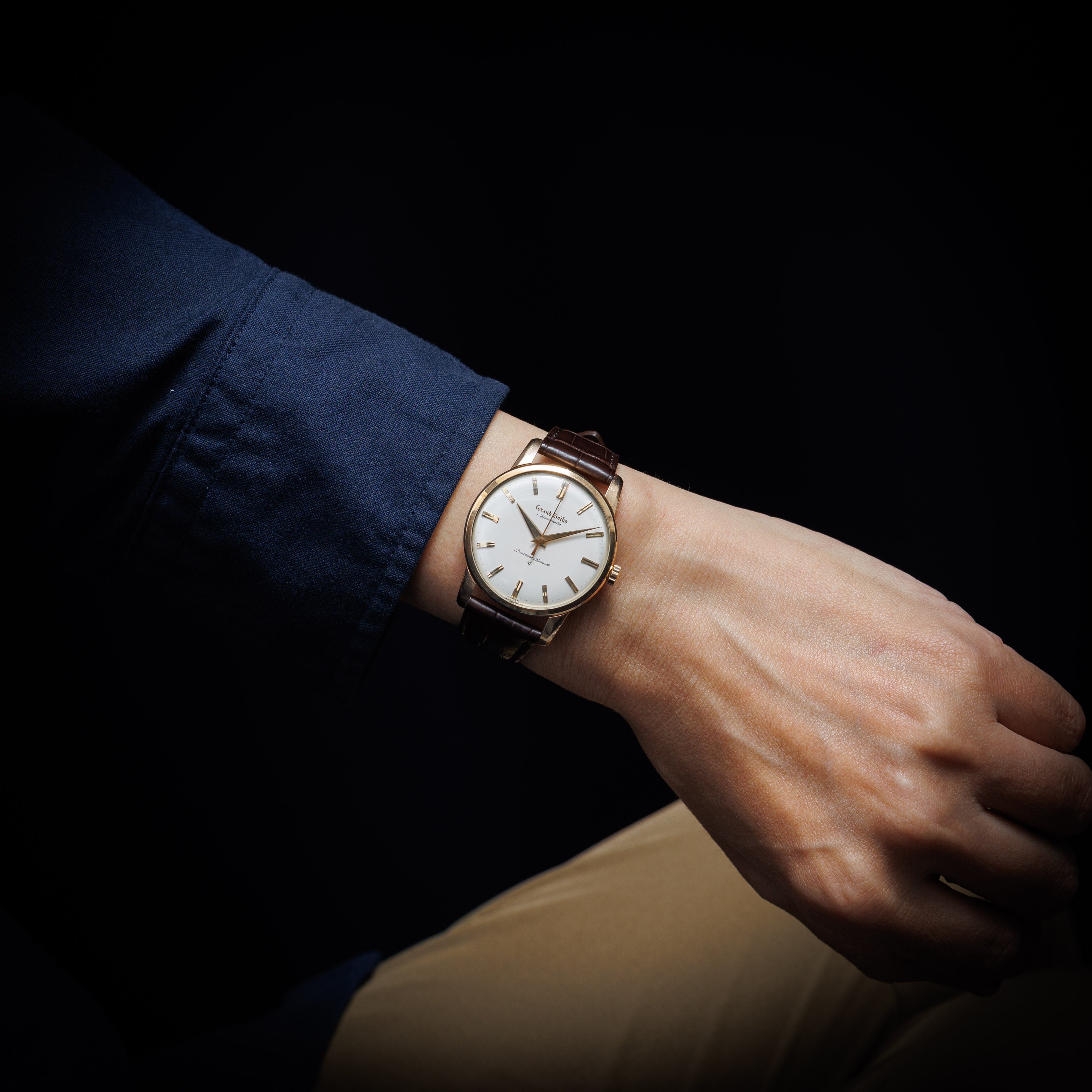 グランドセイコー ファーストモデル 1962年製 アップライトロゴ 手巻き