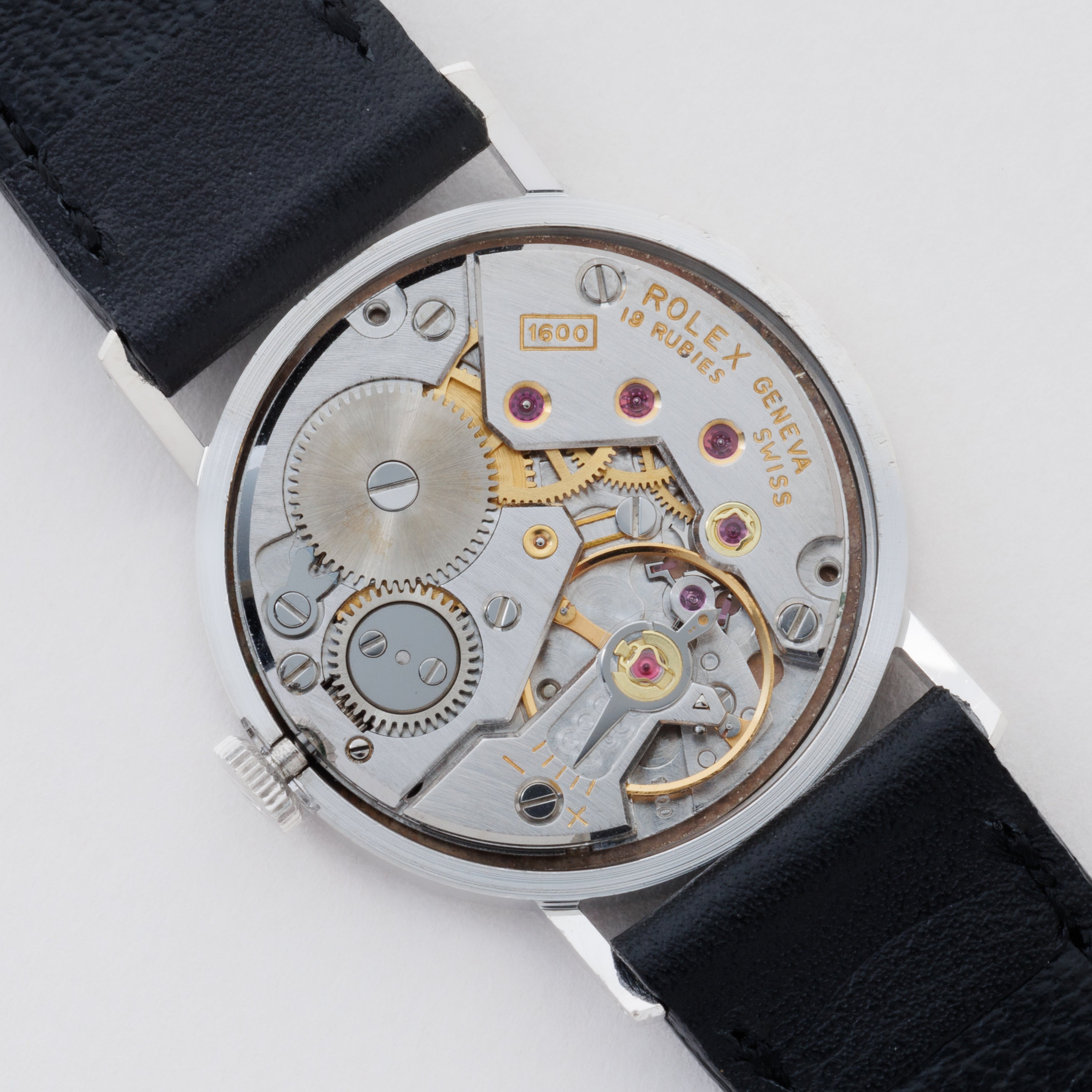ロレックス チェリーニ レディース 1974年製 Ref.3810 18金ホワイトゴールド 純正尾錠付き