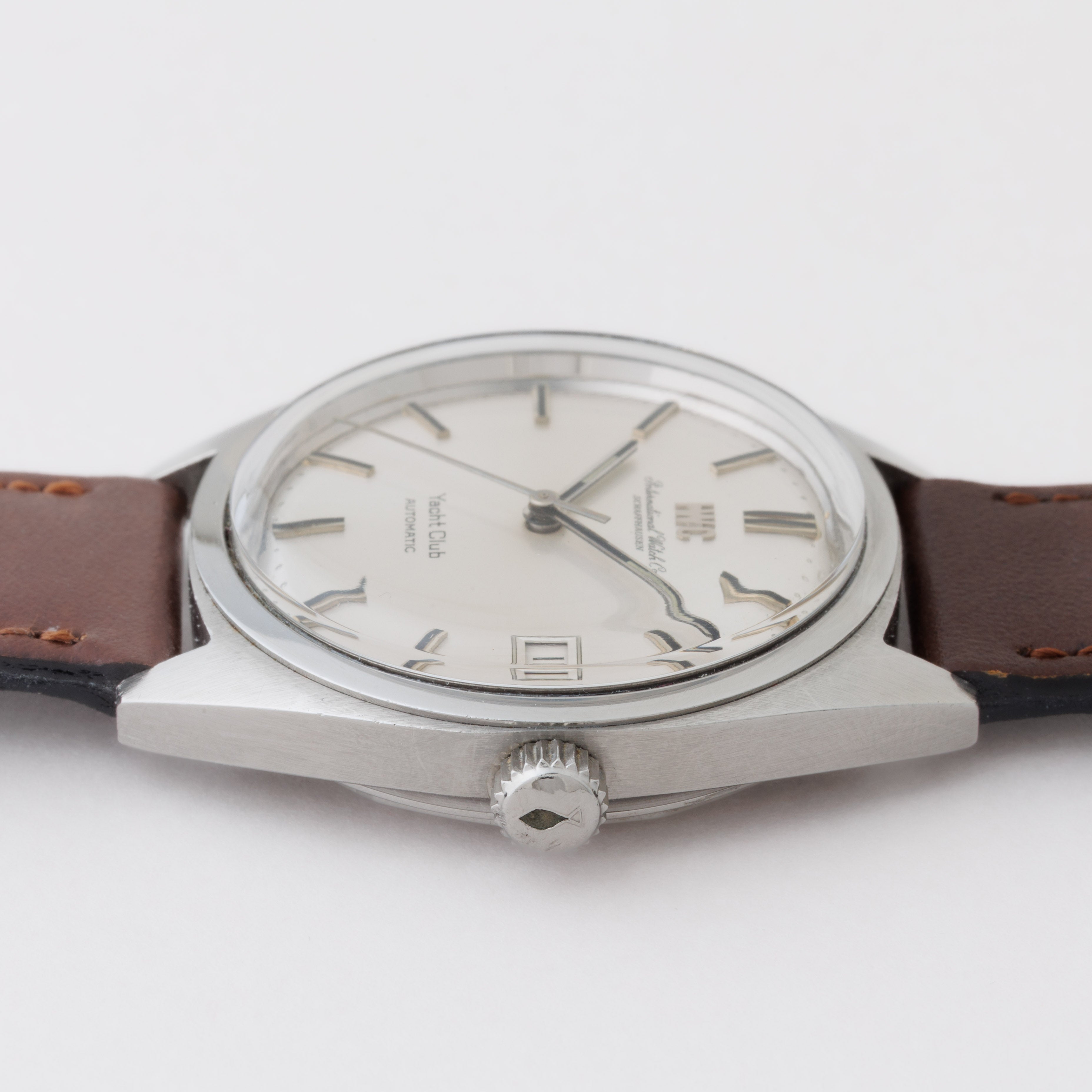 IWC ヨットクラブ 1971年製 シルバーダイヤル ペラトン式自動巻き Cal.8541B