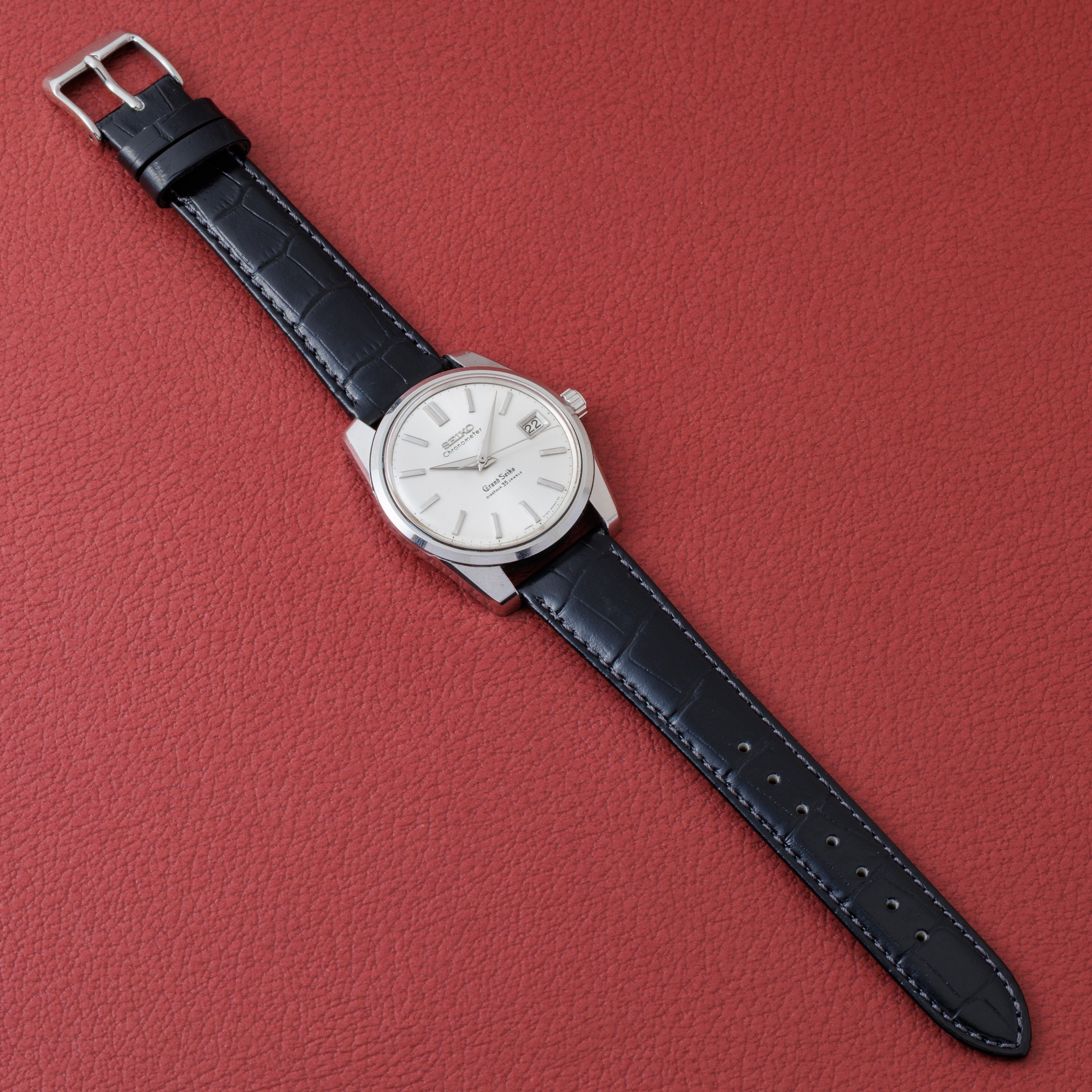 グランドセイコー 2nd前期 セルフデーター 1965年製 Ref.5722-9990 57GS クロノメーター 獅子メダル