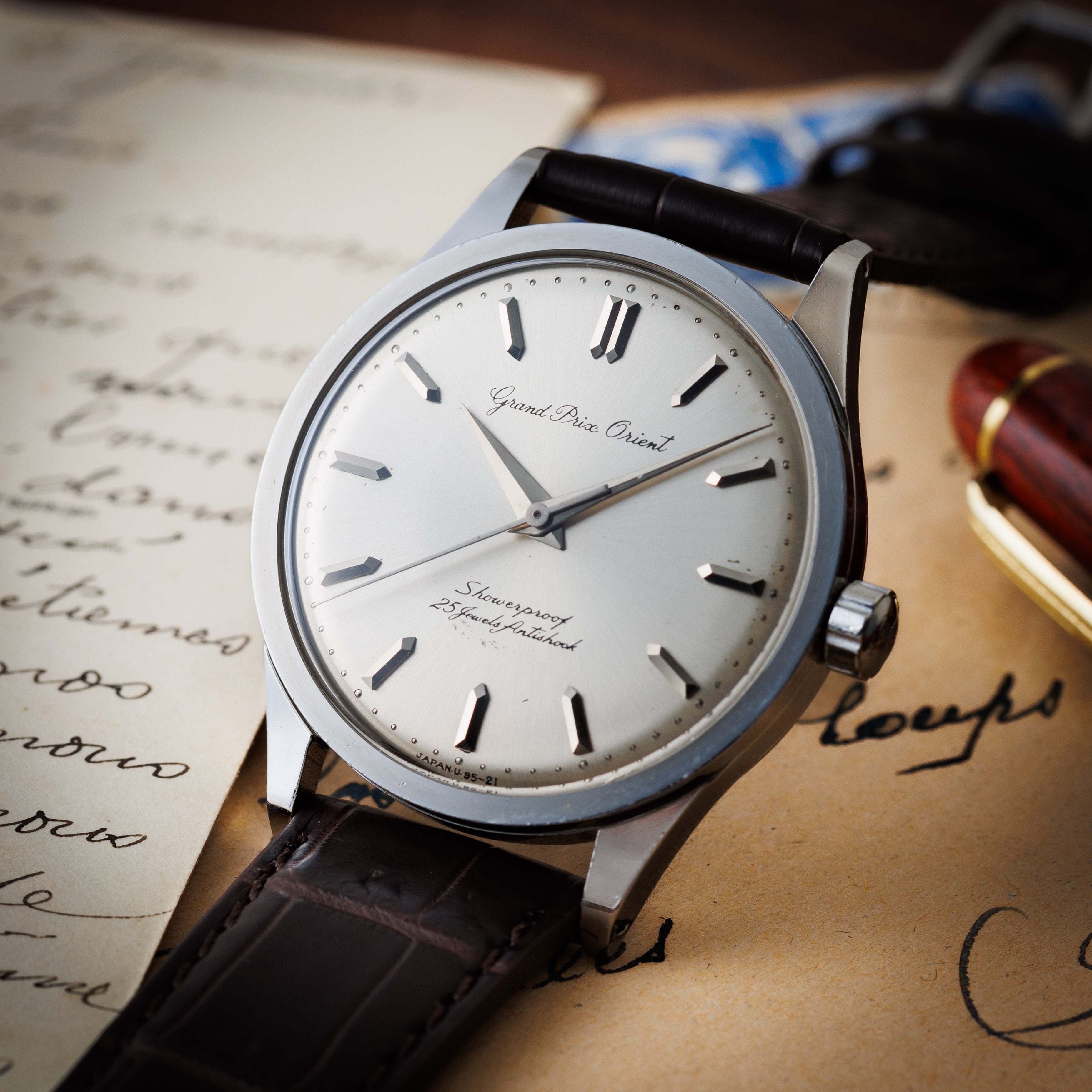 オリエント グランプリオリエント 和製カラトラバ 1960年代製 25石手巻き