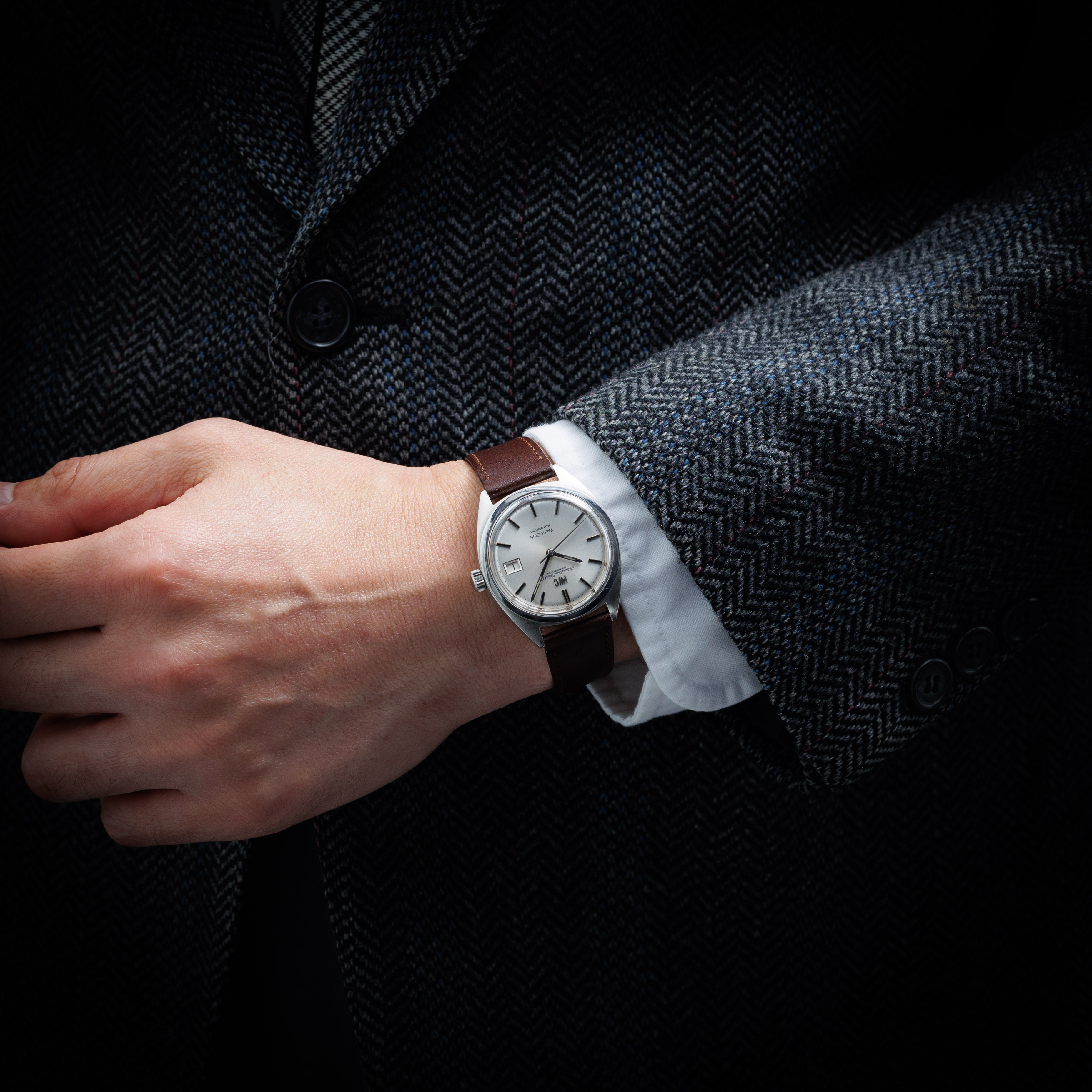 IWC ヨットクラブ 1971年製 シルバーダイヤル ペラトン式自動巻き Cal.8541B