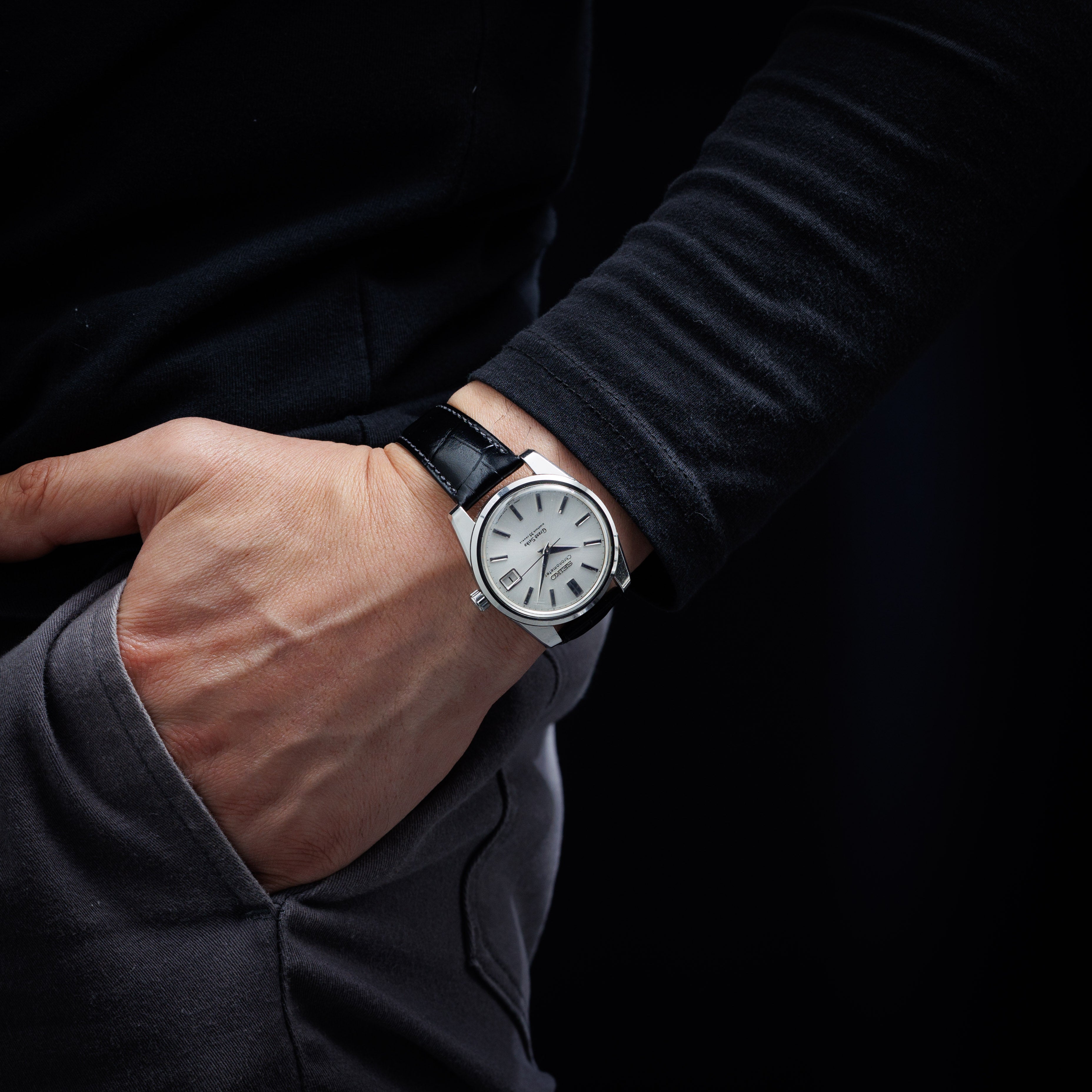 グランドセイコー 2nd前期 セルフデーター 1965年製 Ref.5722-9990 57GS クロノメーター 獅子メダル