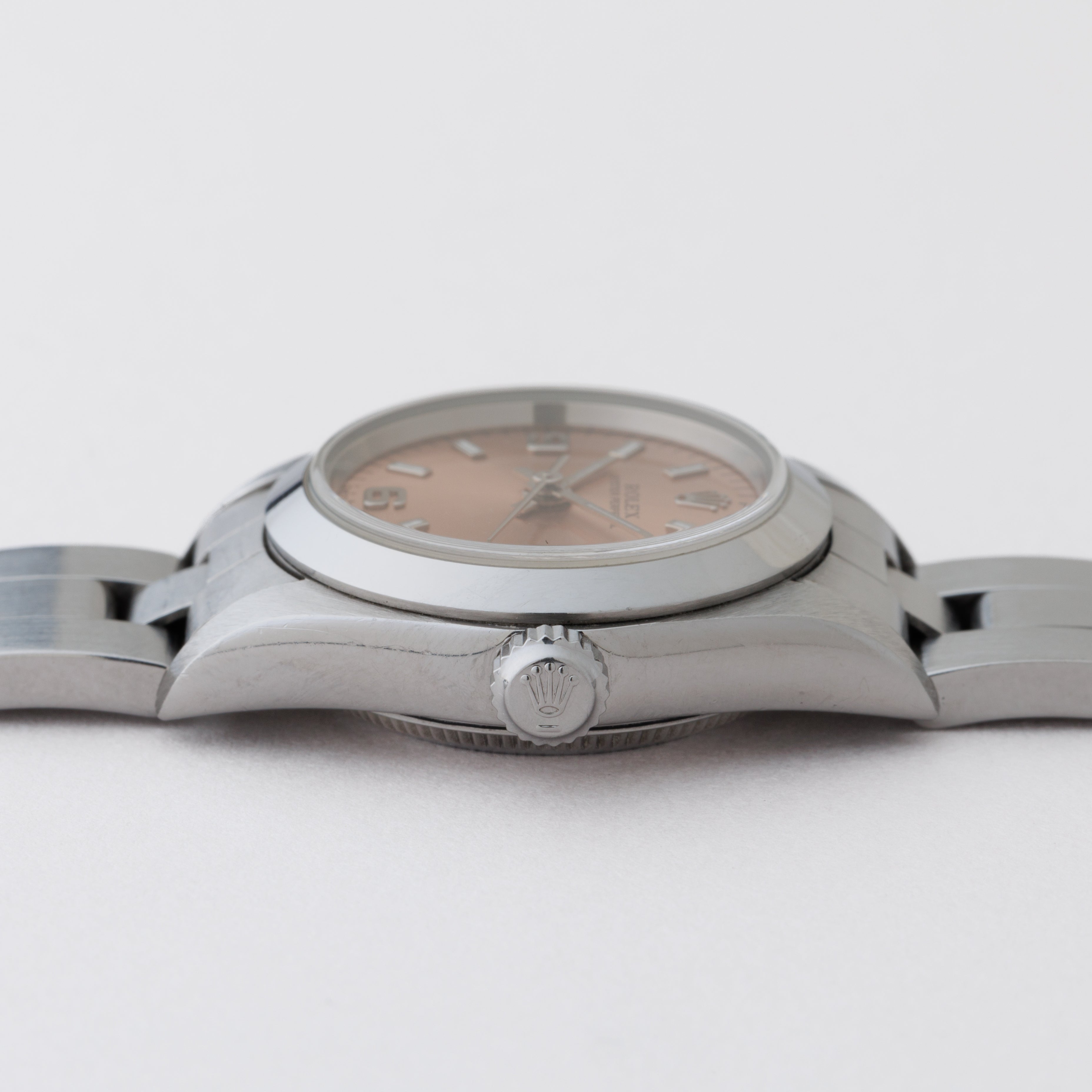 ロレックス レディース オイスターパーペチュアル 1999年製 Ref.76080 箱、冊子、タグ付き