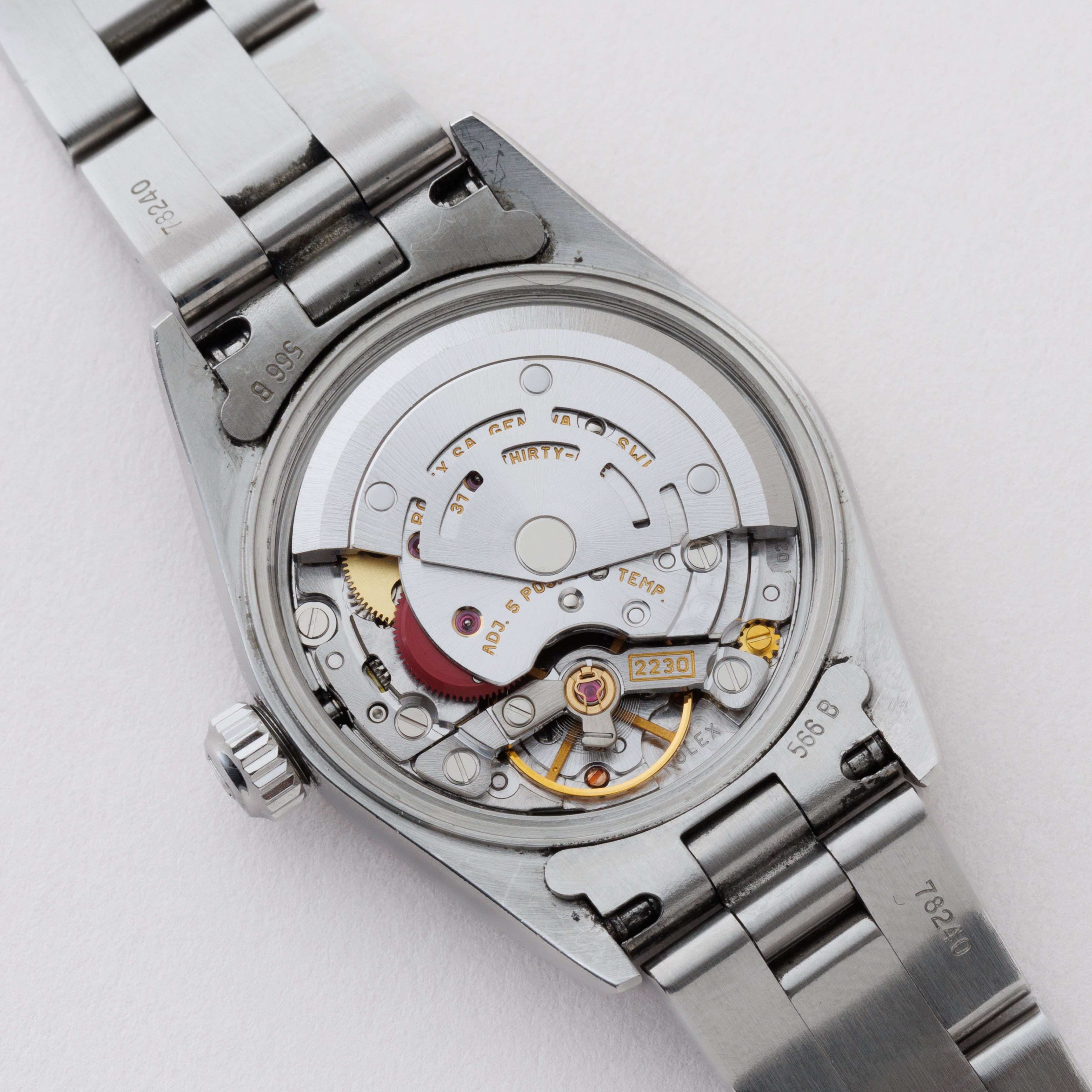 ロレックス レディース オイスターパーペチュアル 1999年製 Ref.76080 箱、冊子、タグ付き