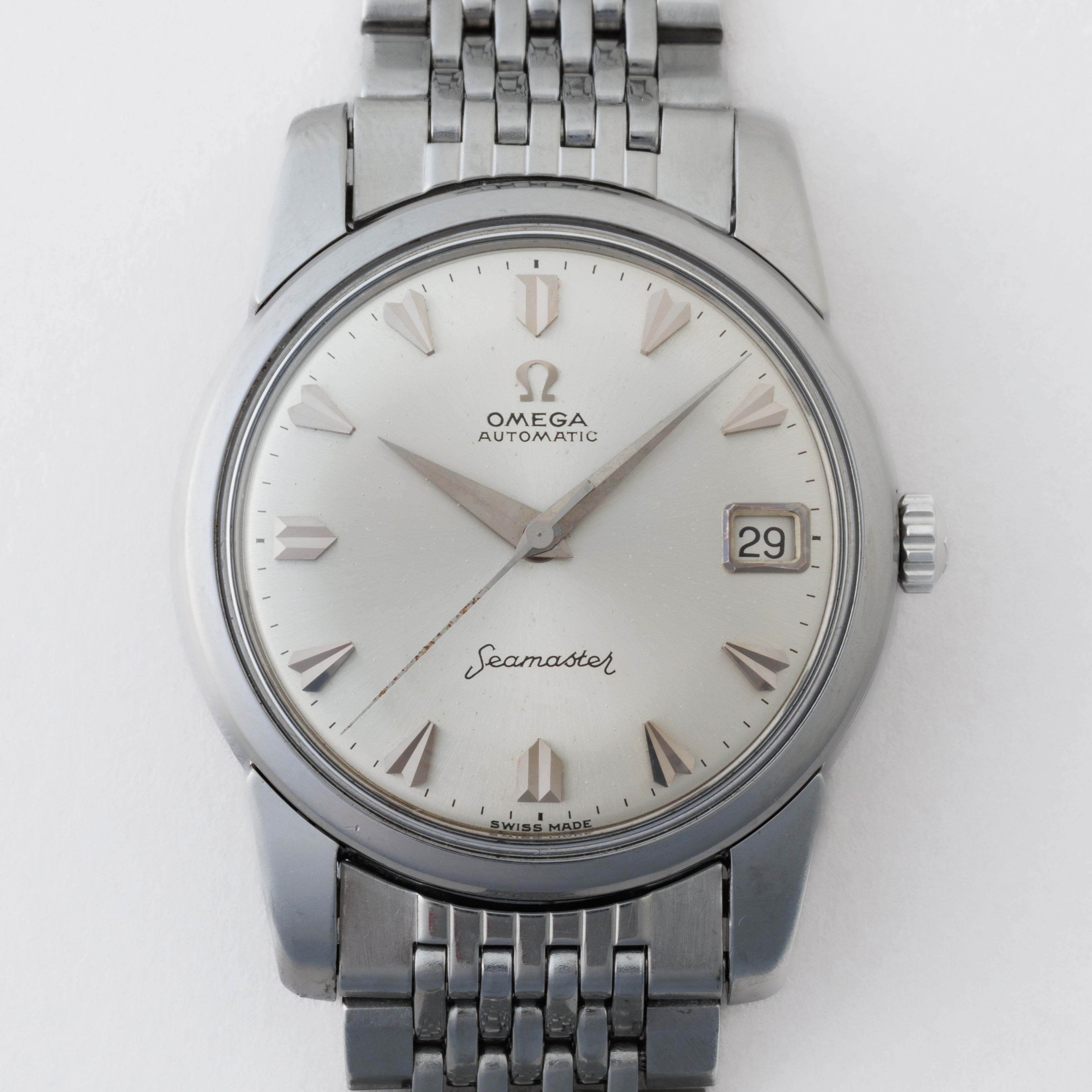 オメガ シーマスター 1963年製 オートマチック Cal.562 純正ブレス付き