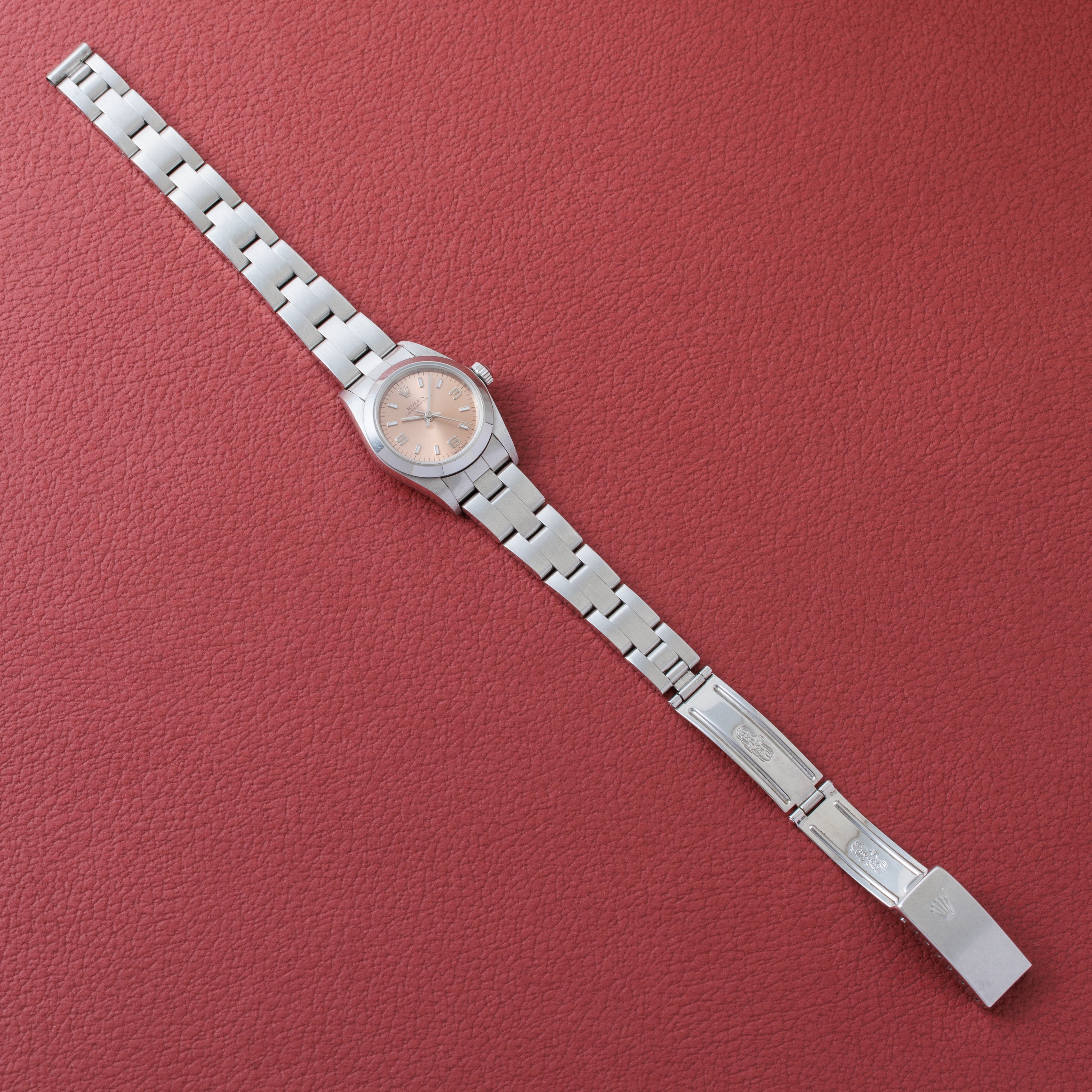 ロレックス レディース オイスターパーペチュアル 1999年製 Ref.76080 箱、冊子、タグ付き