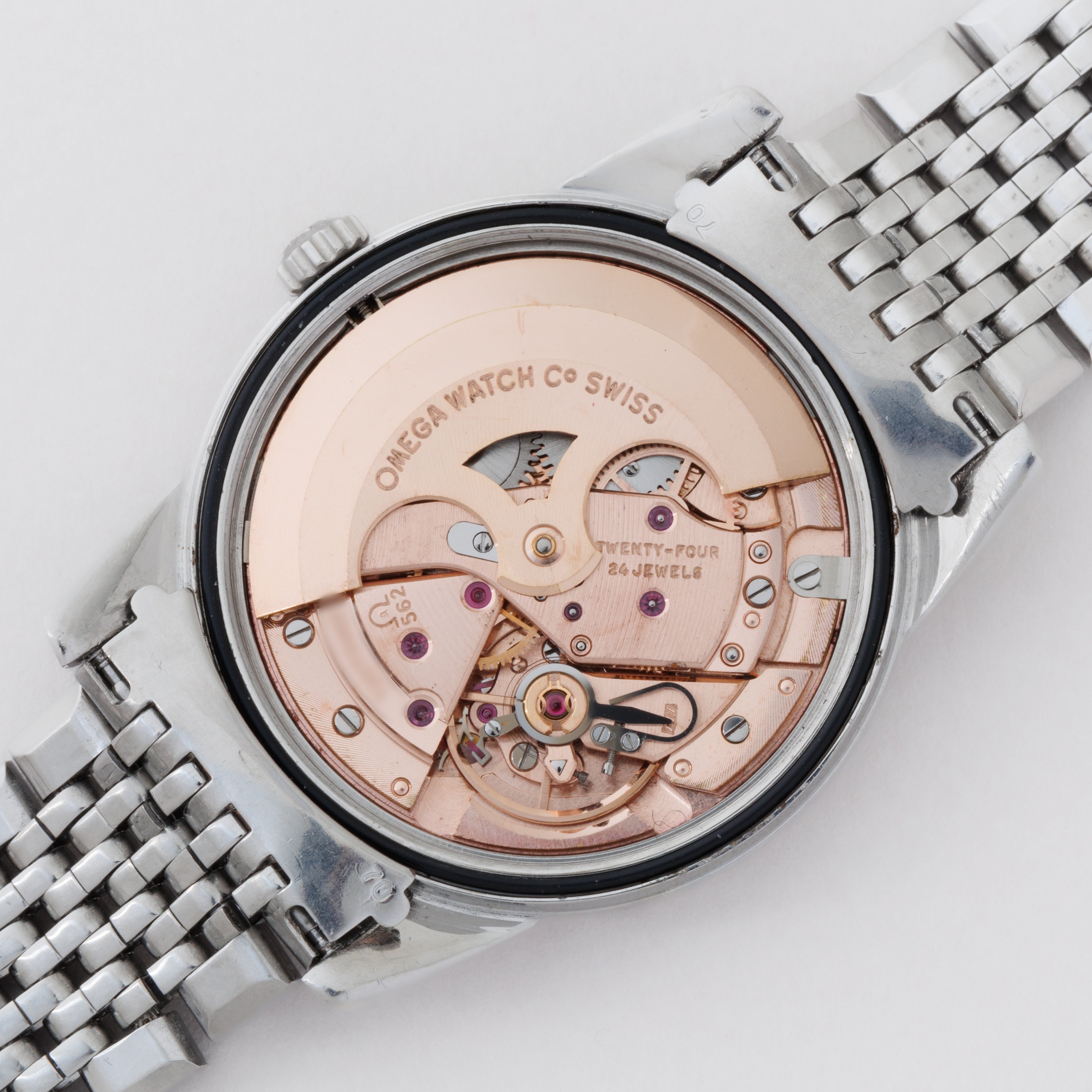 オメガ シーマスター 1963年製 オートマチック Cal.562 純正ブレス付き