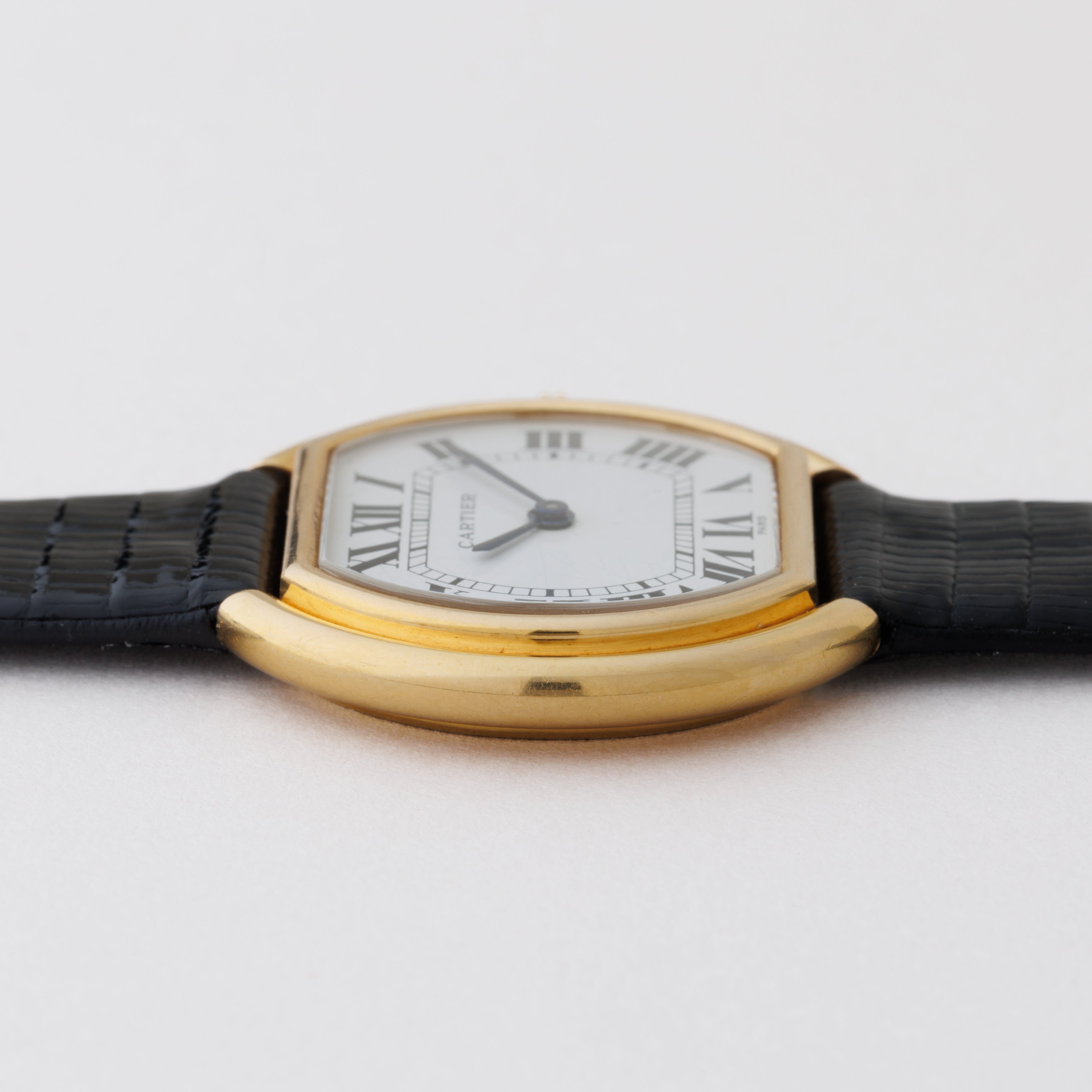 カルティエ エリプス 1970年代製 Ref.78091 LMサイズ 18金イエローゴールド