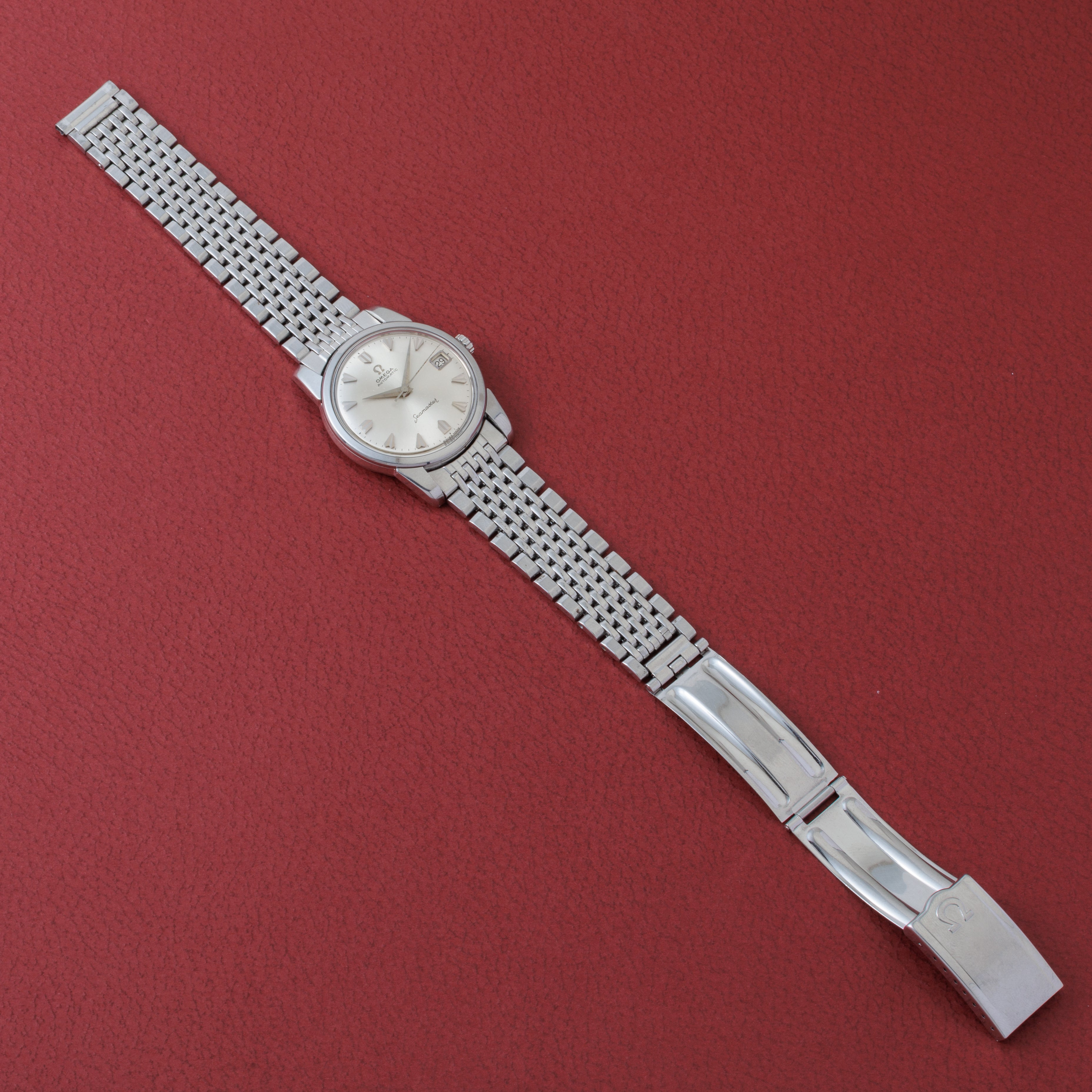 オメガ シーマスター 1963年製 オートマチック Cal.562 純正ブレス付き