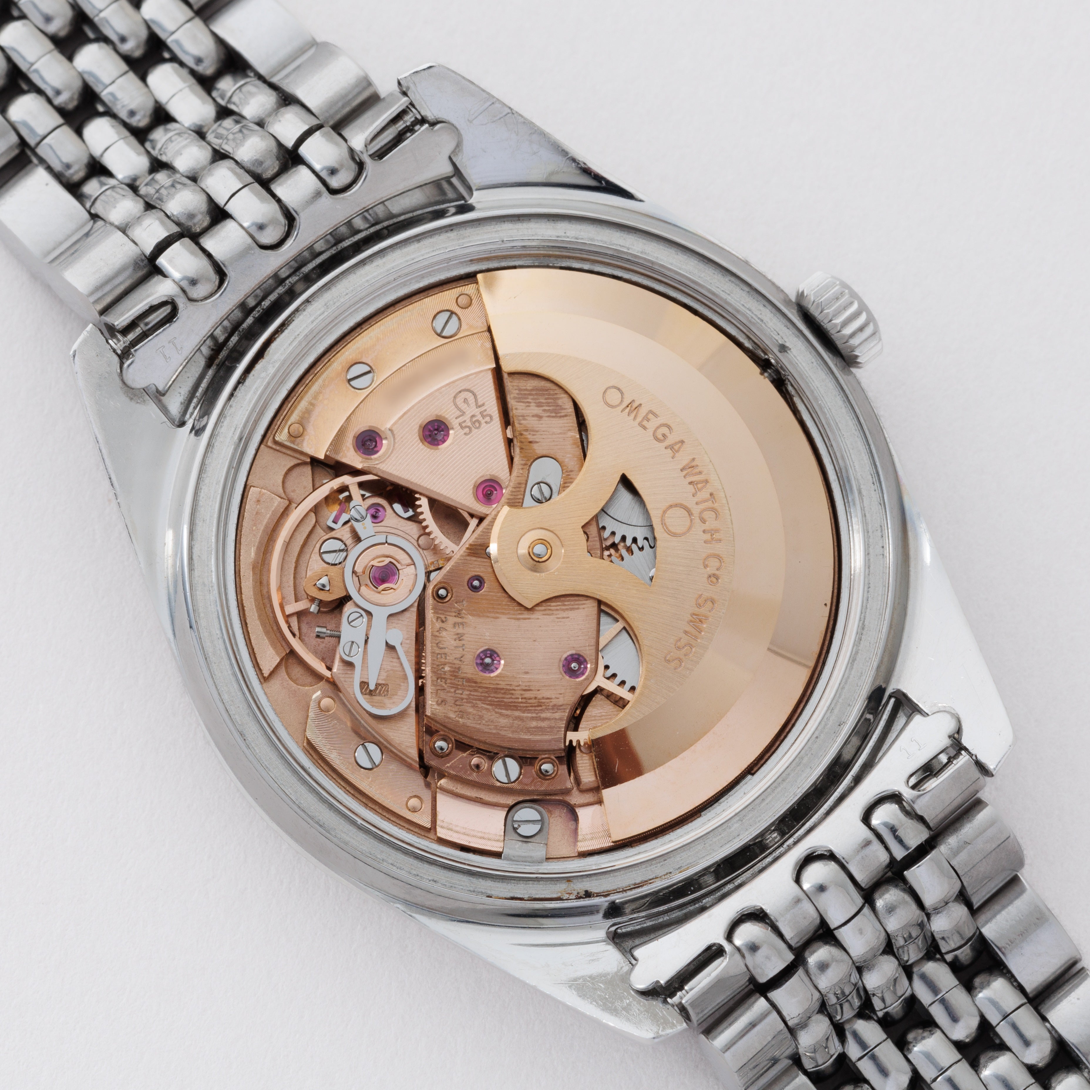 オメガ シーマスター 1968年製 Ref.166010-67SP ライスブレス付き