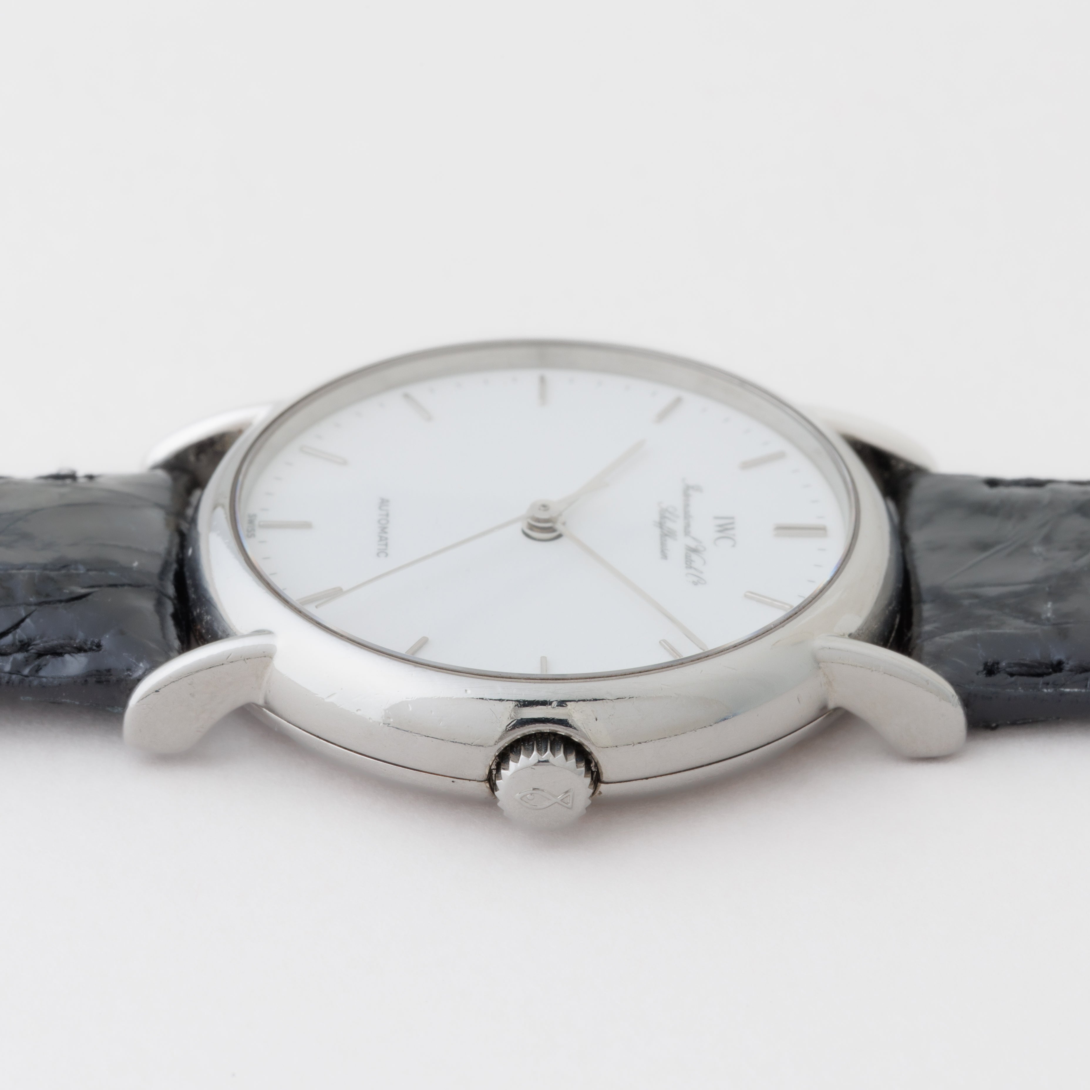 IWC ポートフィノ ノンデイト 1991年製 自動巻 ホワイトエナメルダイヤル