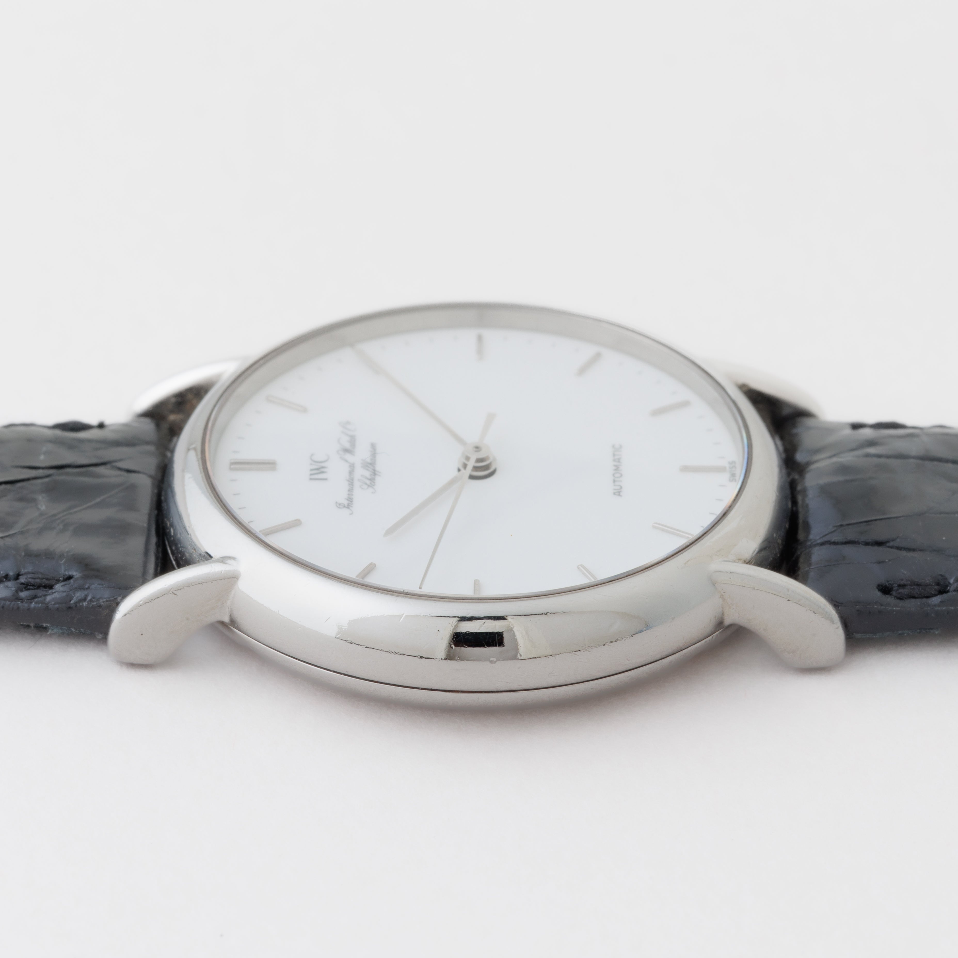 IWC ポートフィノ ノンデイト 1991年製 自動巻 ホワイトエナメルダイヤル