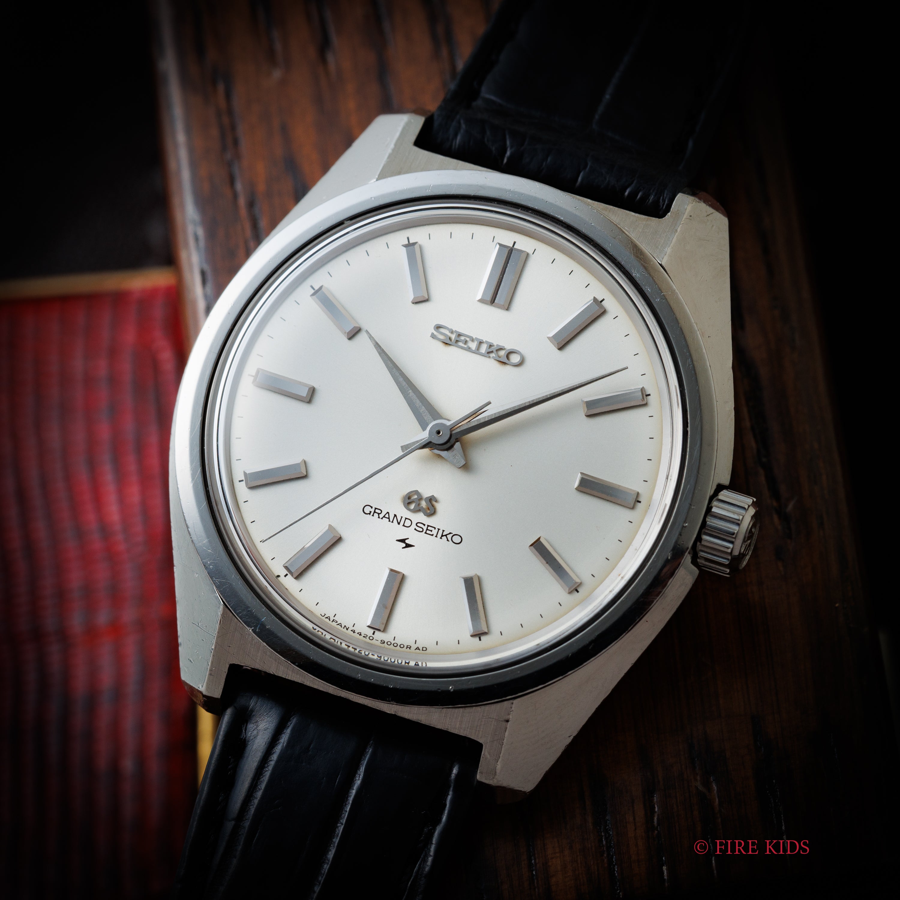 グランドセイコー 手巻き 1967年製 44GS 後期 Ref.4420-9000 セイコースタイルケース