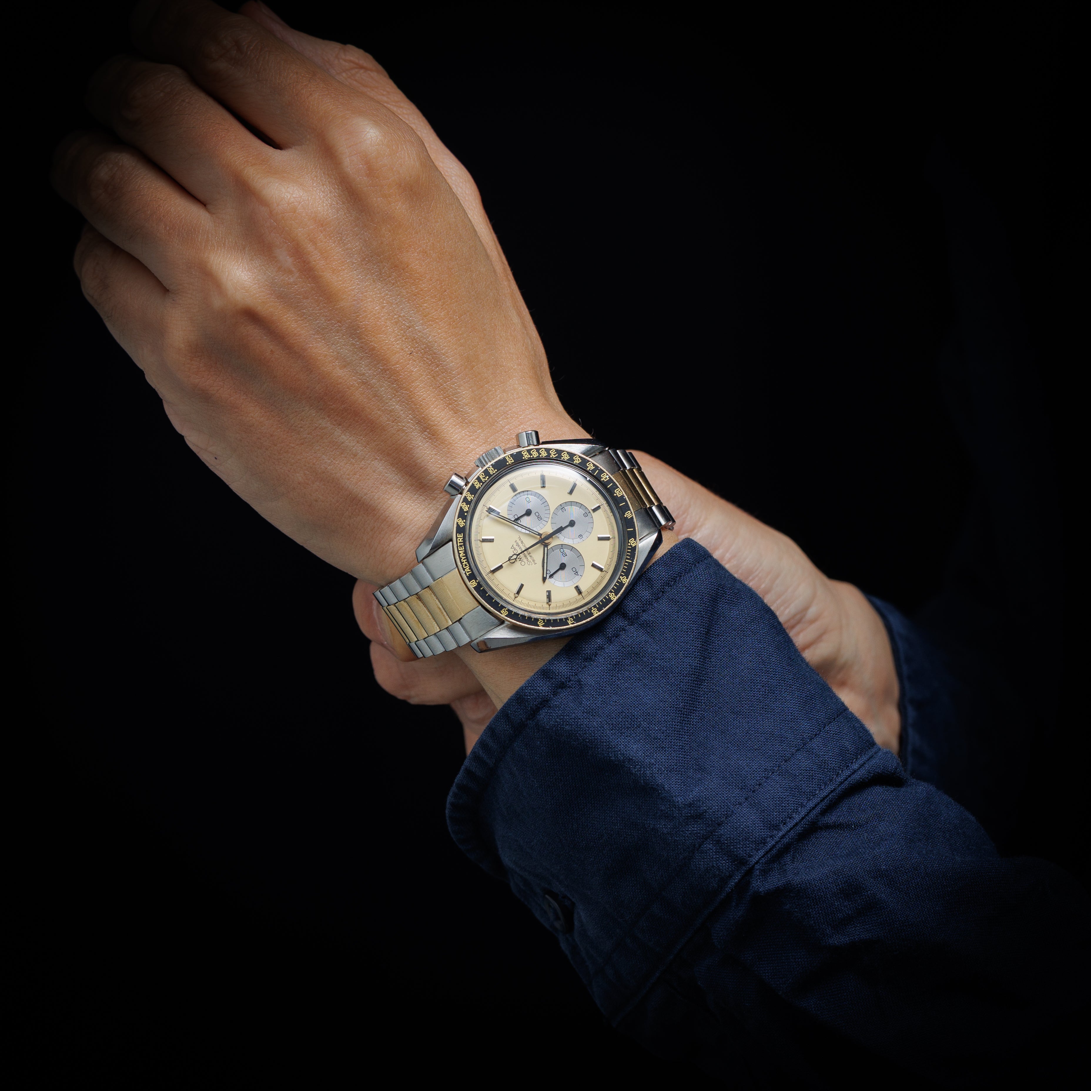 オメガ スピードマスター プロフェッショナル 希少コンビ 1984年製 Ref.DD145.0022 手巻きCal.861