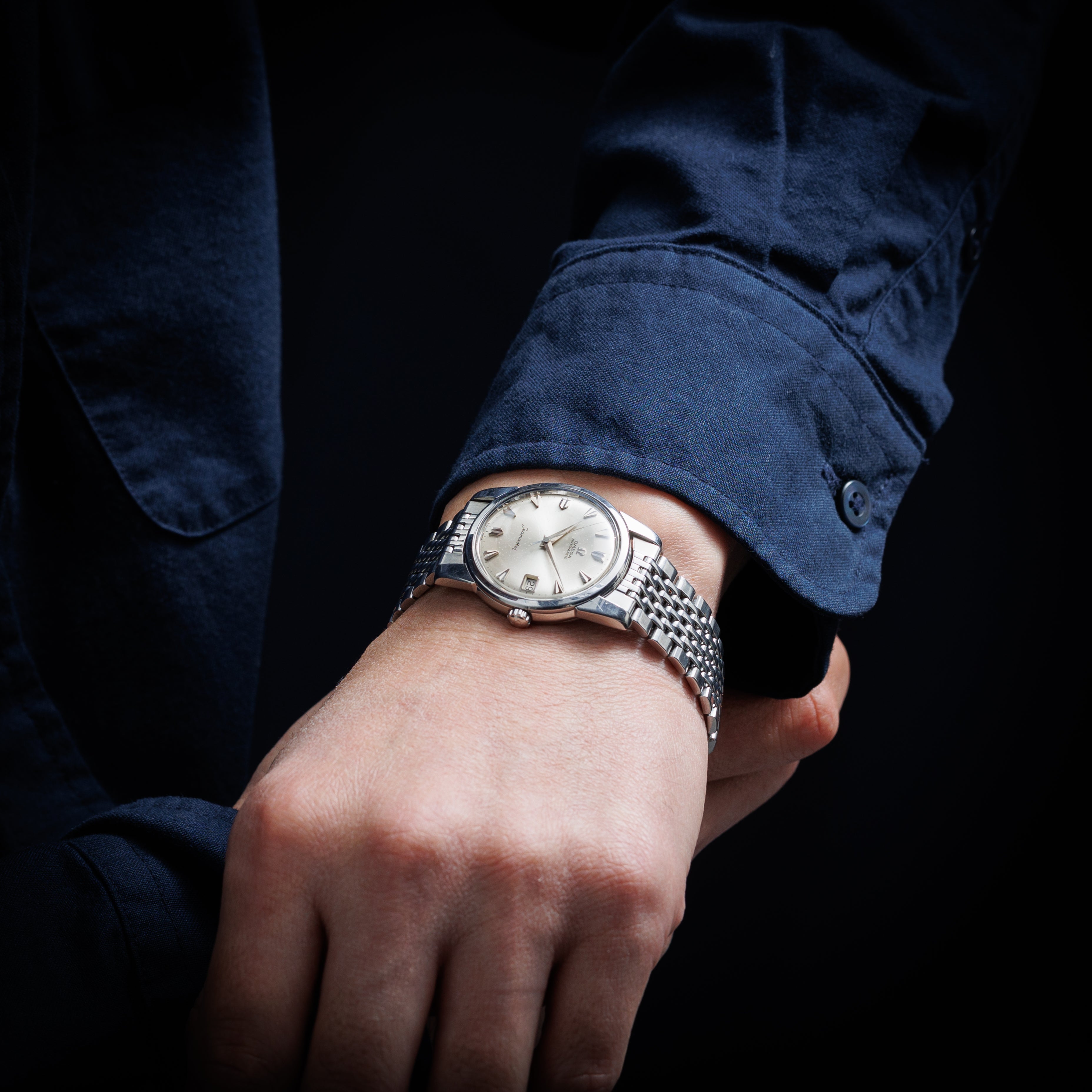 オメガ シーマスター 1963年製 オートマチック Cal.562 純正ブレス付き