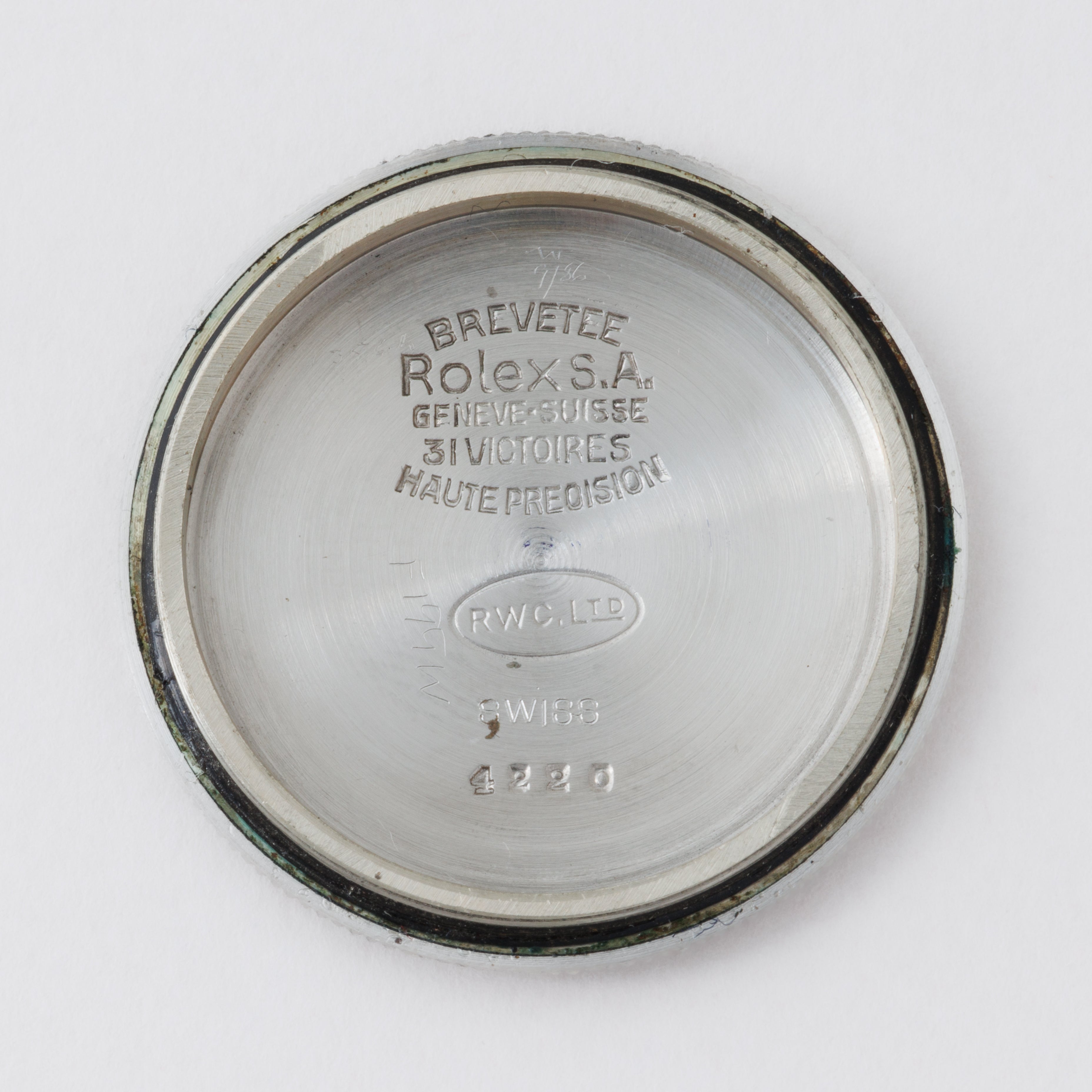 ロレックス オイスター スピードキング 手巻き 1945年製 アラビアダイアル Ref.4220
